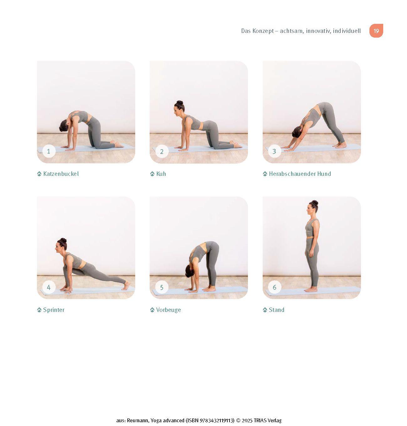 Beispielinhalt (Bild) Yoga advanced