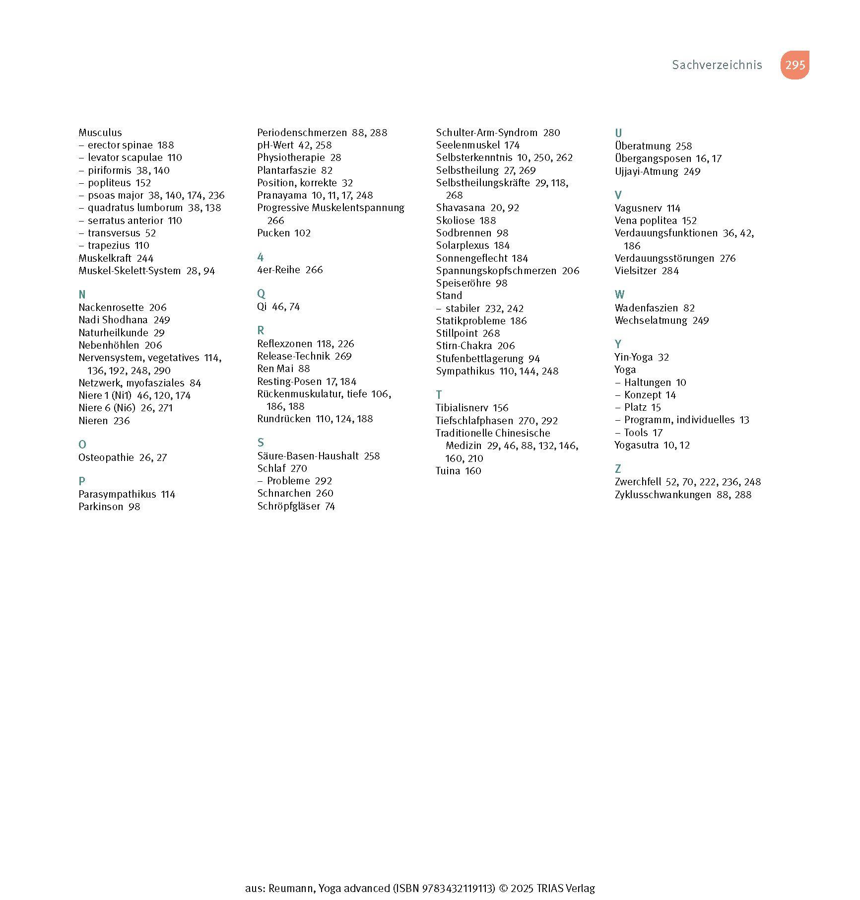 Beispielinhalt (Bild) Yoga advanced