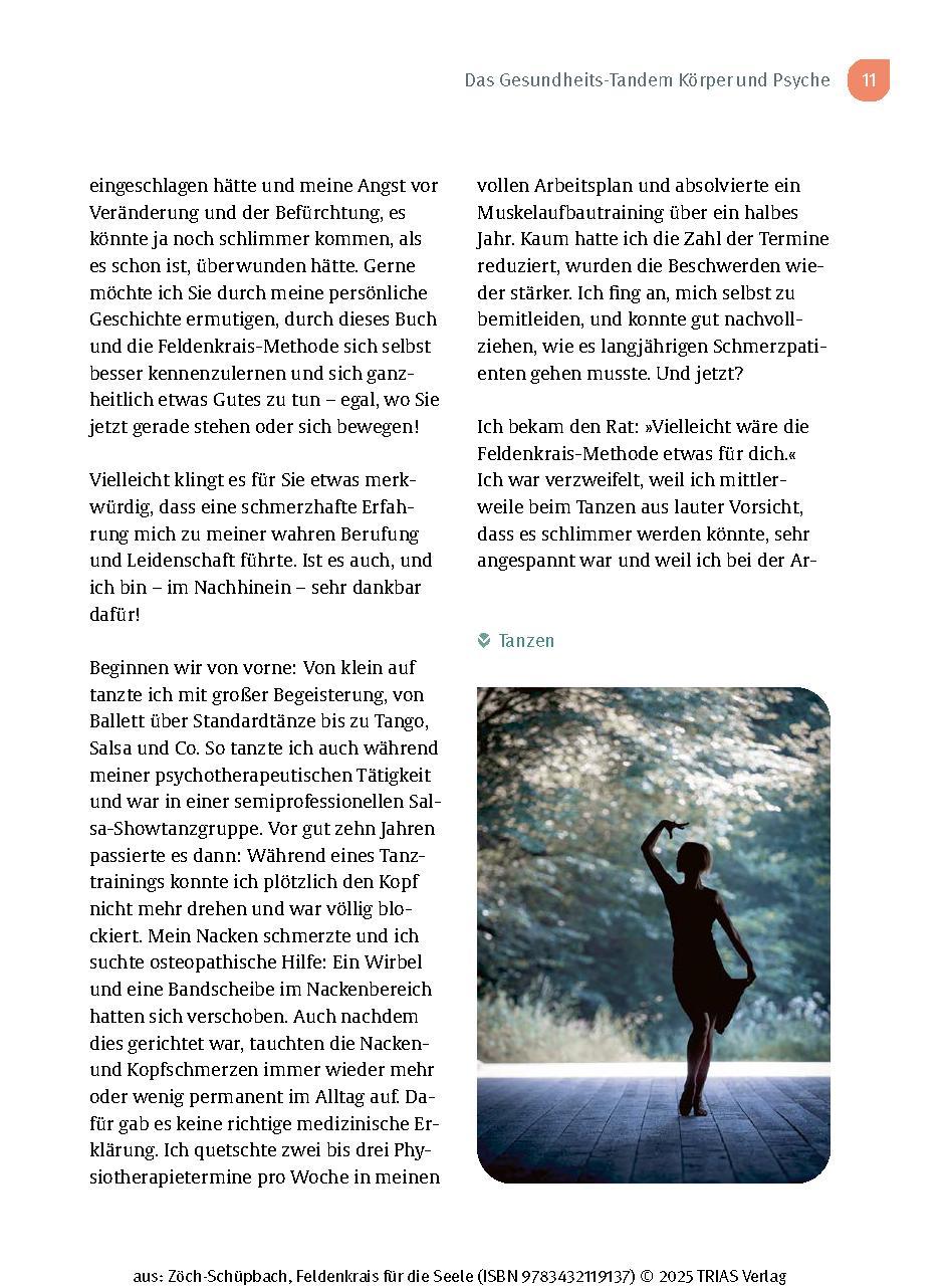 Beispielinhalt (Bild) Feldenkrais für die Seele