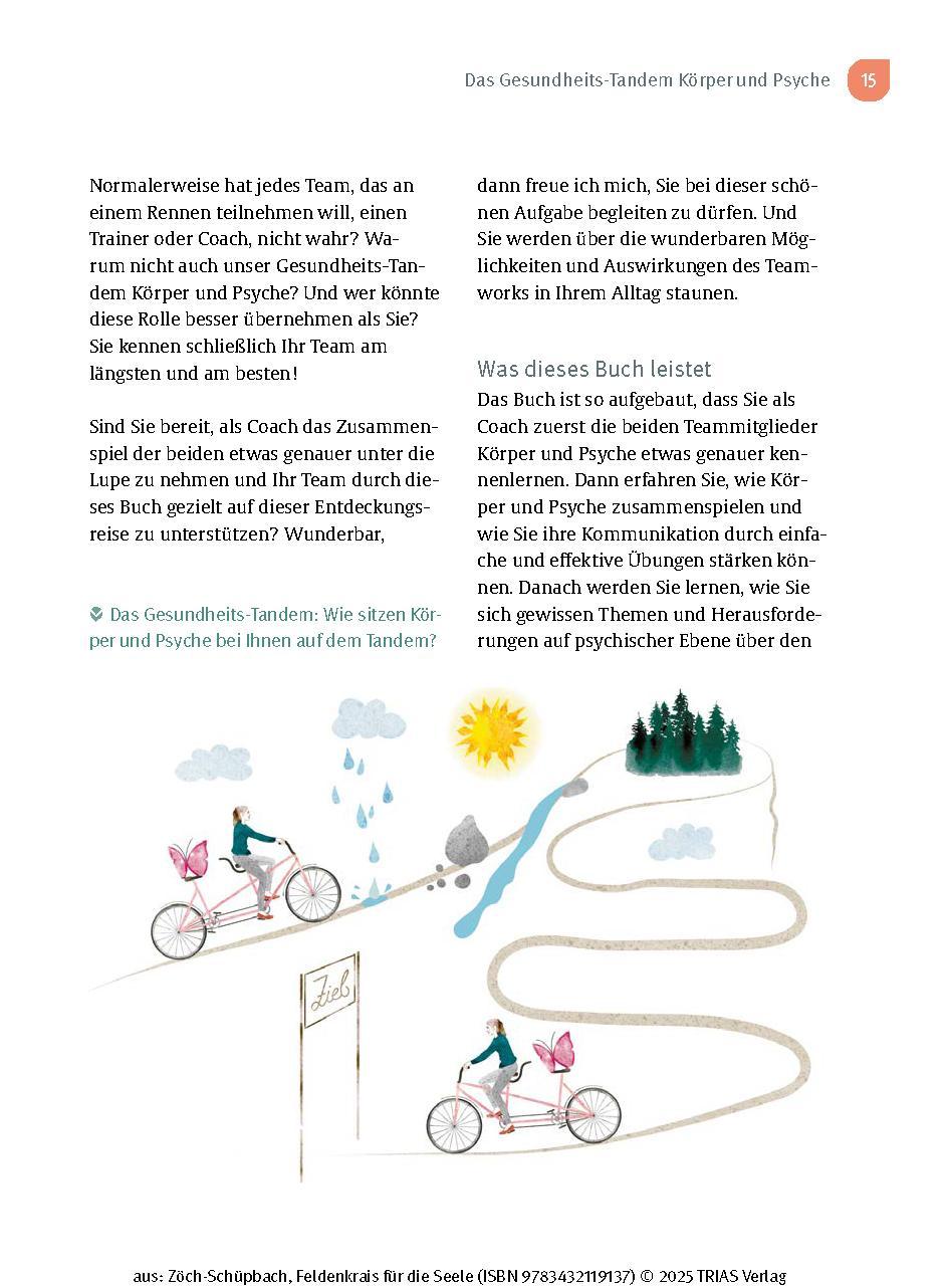 Beispielinhalt (Bild) Feldenkrais für die Seele