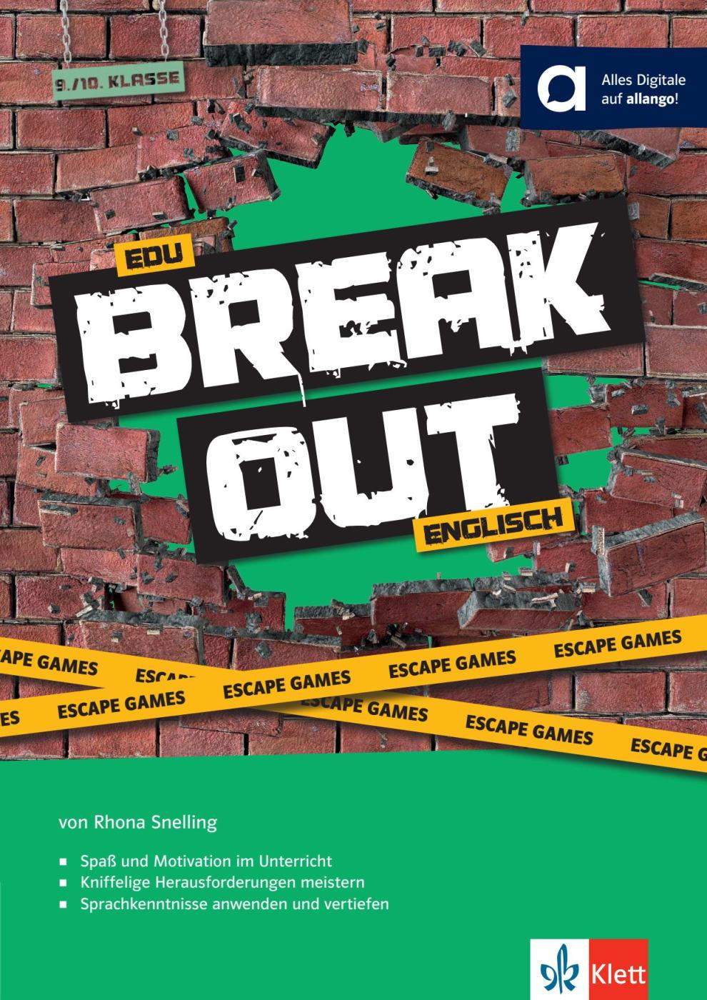 Vorderes Coverbild Edu Breakout Englisch - Hybride Ausgabe allango