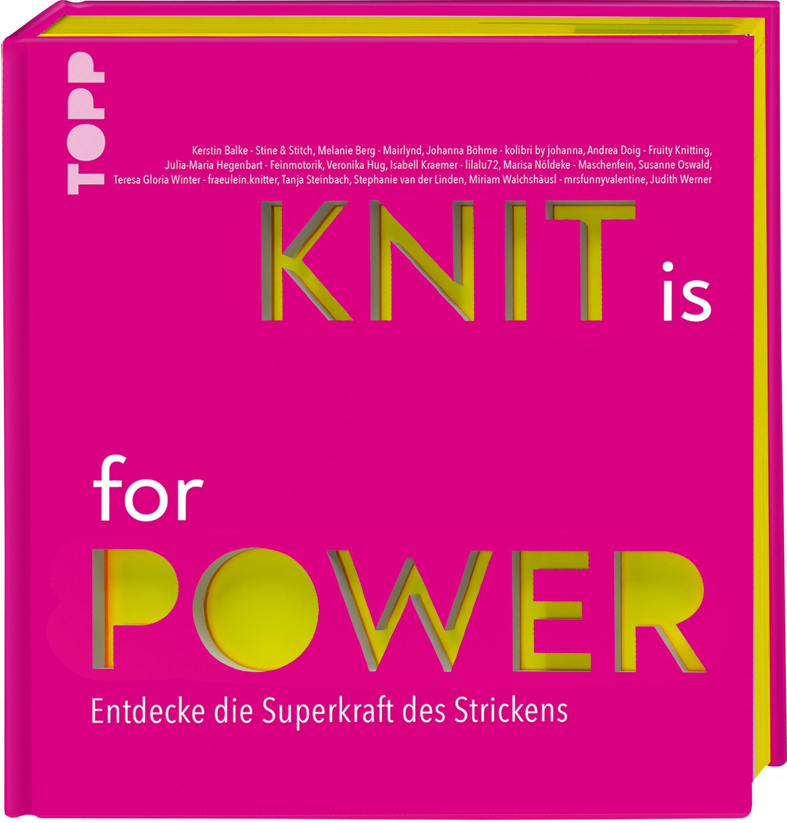 Vorderes Coverbild KNIT is for POWER