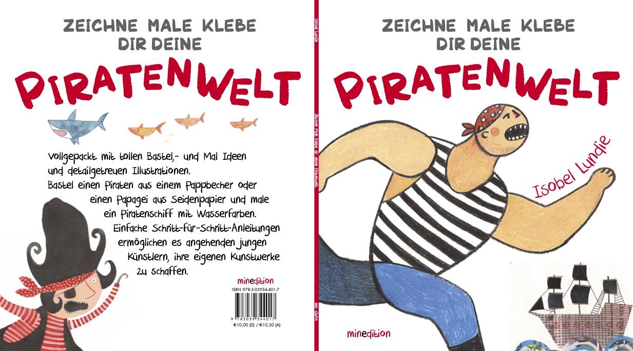 Rückseitencover Zeichne Male Klebe Dir Deine PIRATENWELT