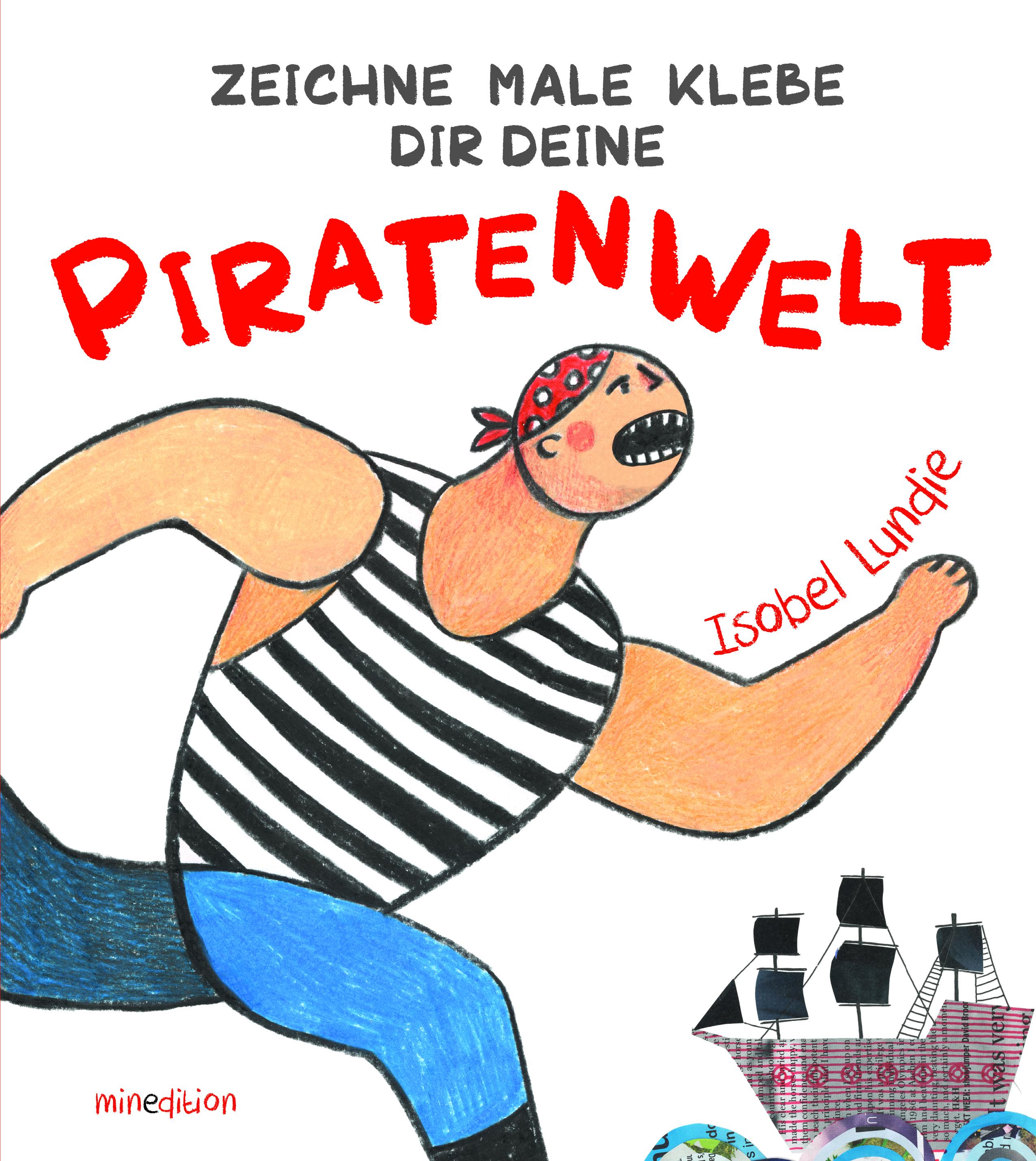 Vorderes Coverbild Zeichne Male Klebe Dir Deine PIRATENWELT