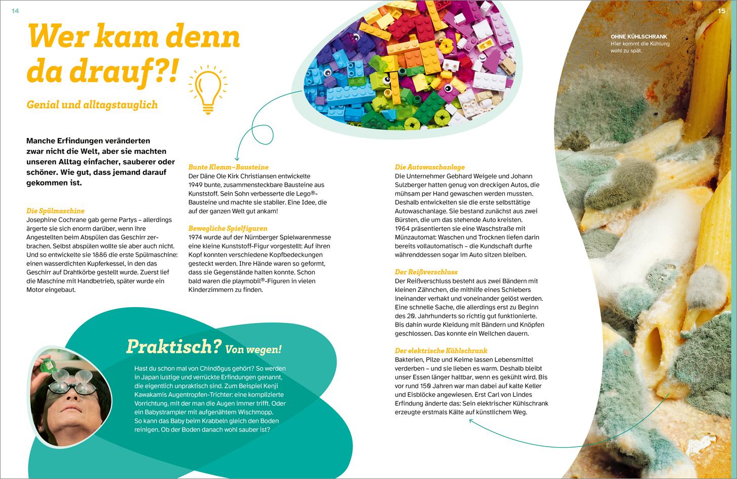 Beispielinhalt (Bild) WAS IST WAS Erfindungen. Wie Ideen die Welt verändern
