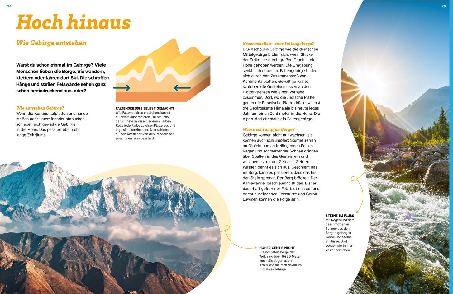 Beispielinhalt (Bild) WAS IST WAS Die Erde. Unser einzigartiger Planet