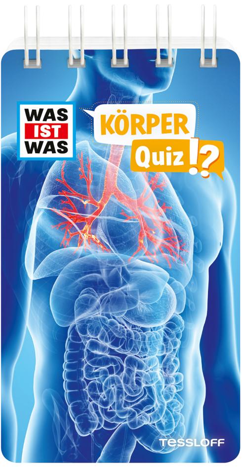 Vorderes Coverbild WAS IST WAS Quiz Körper