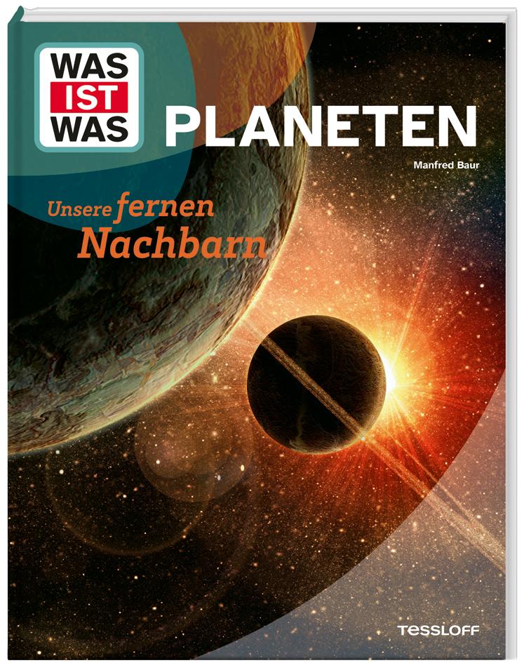 Vorderes Coverbild WAS IST WAS Planeten. Unsere fernen Nachbarn