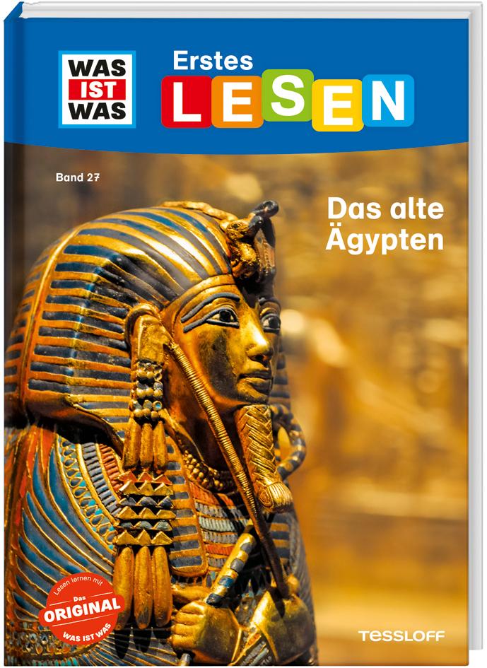 Vorderes Coverbild WAS IST WAS Erstes Lesen Band 27. Das alte Ägypten