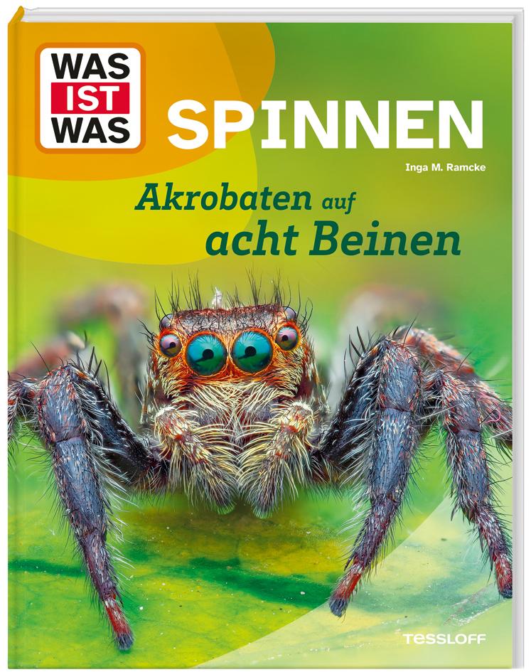 Vorderes Coverbild WAS IST WAS Spinnen. Akrobaten auf acht Beinen