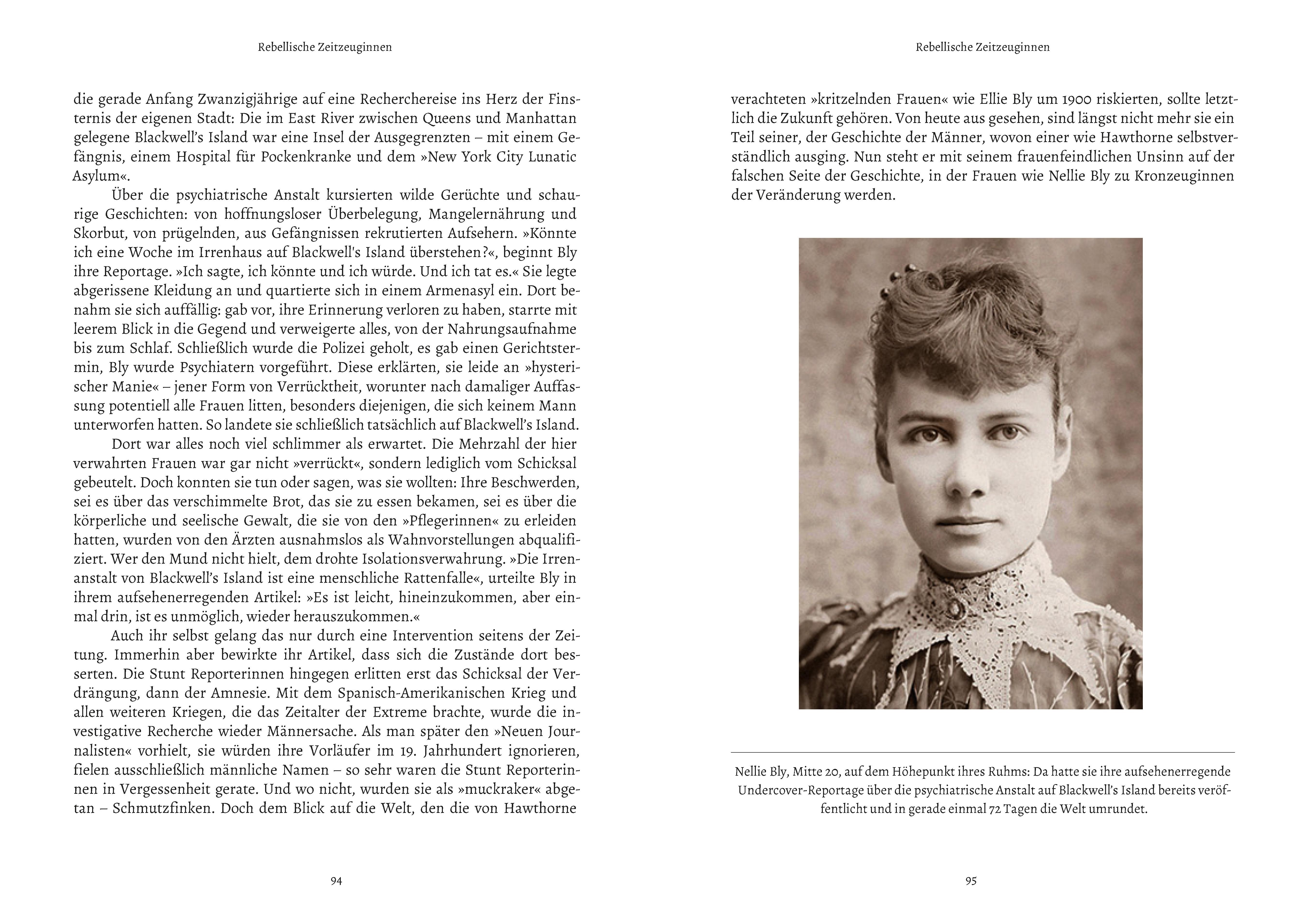 Beispielinhalt (Bild) Sagt nie, das ist normal