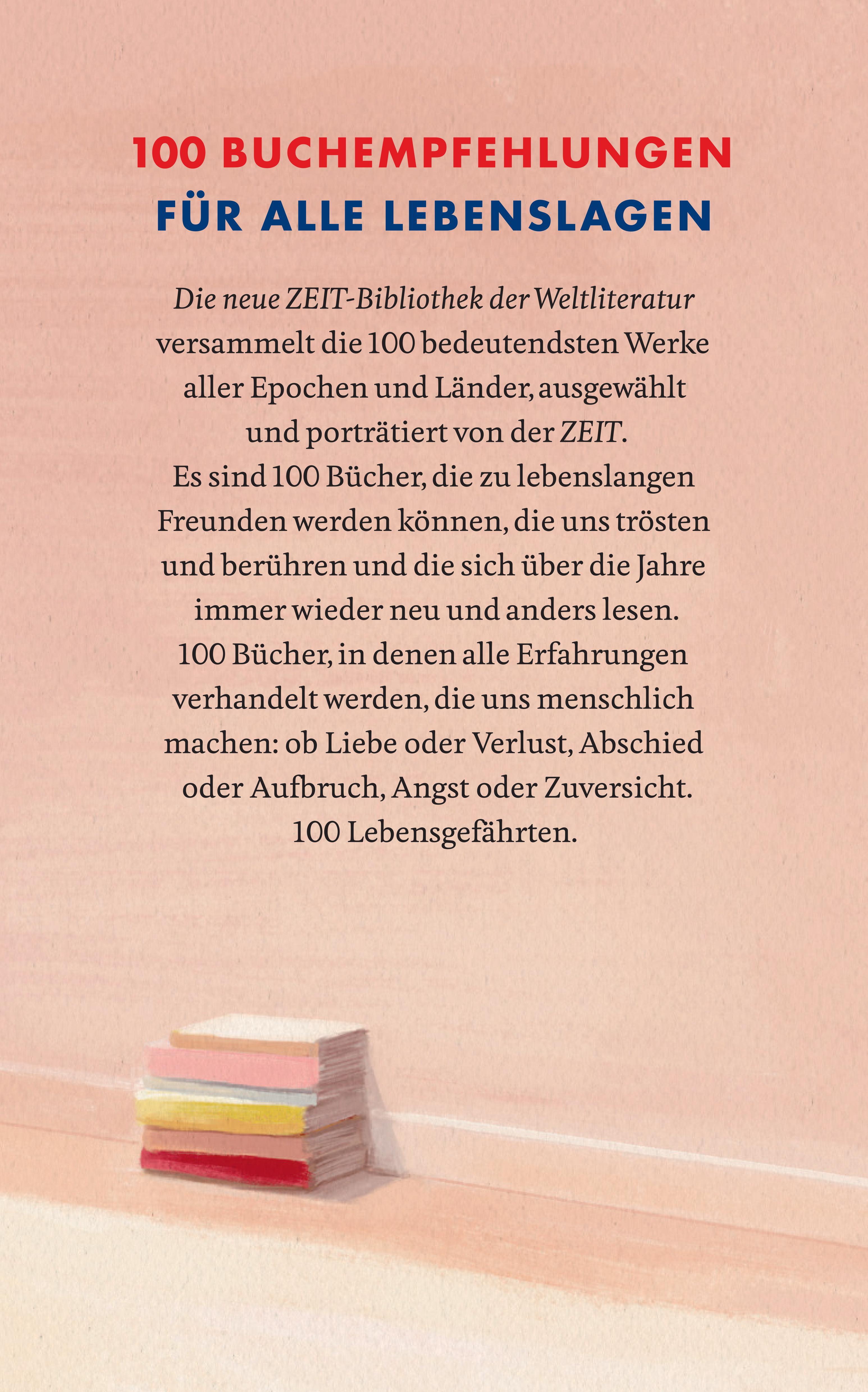 Rückseitencover Die neue ZEIT-Bibliothek der Weltliteratur