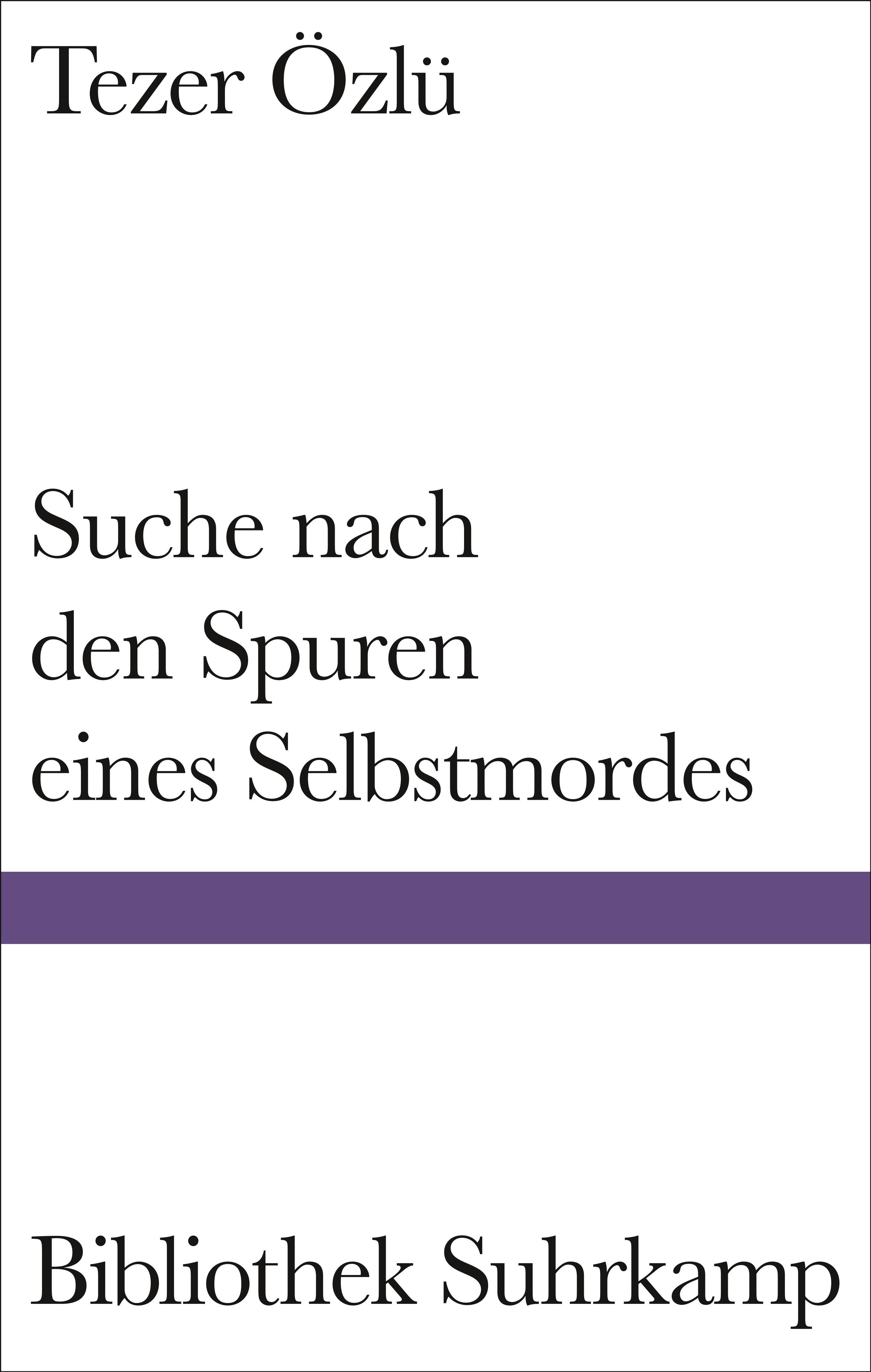 Vorderes Coverbild Suche nach den Spuren eines Selbstmordes
