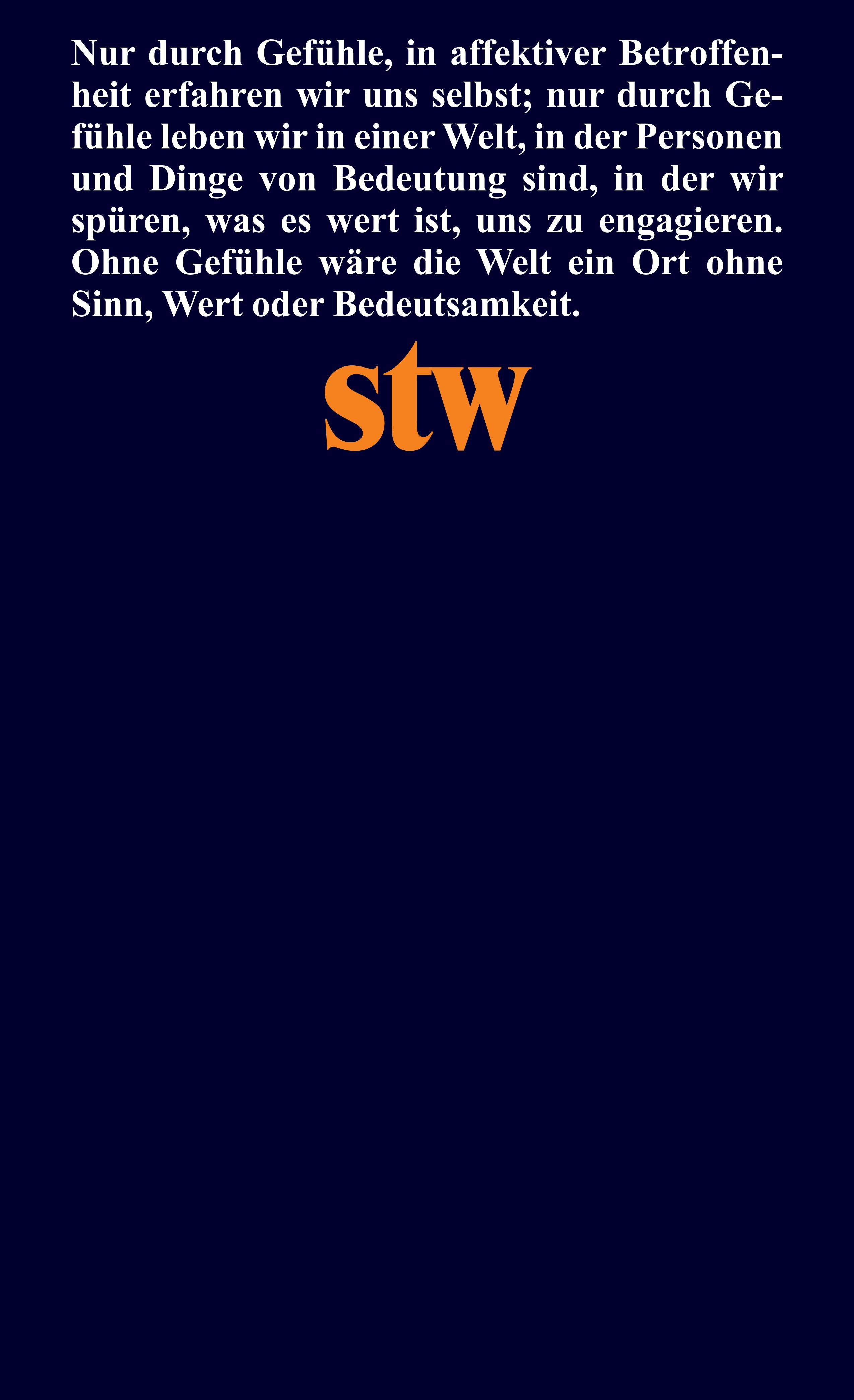 Rückseitencover Verkörperte Gefühle