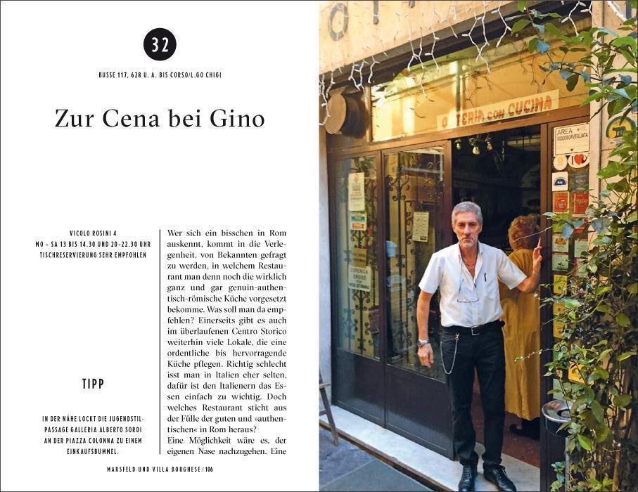 Beispielinhalt (Bild) Rom Reiseführer LIEBLINGSORTE