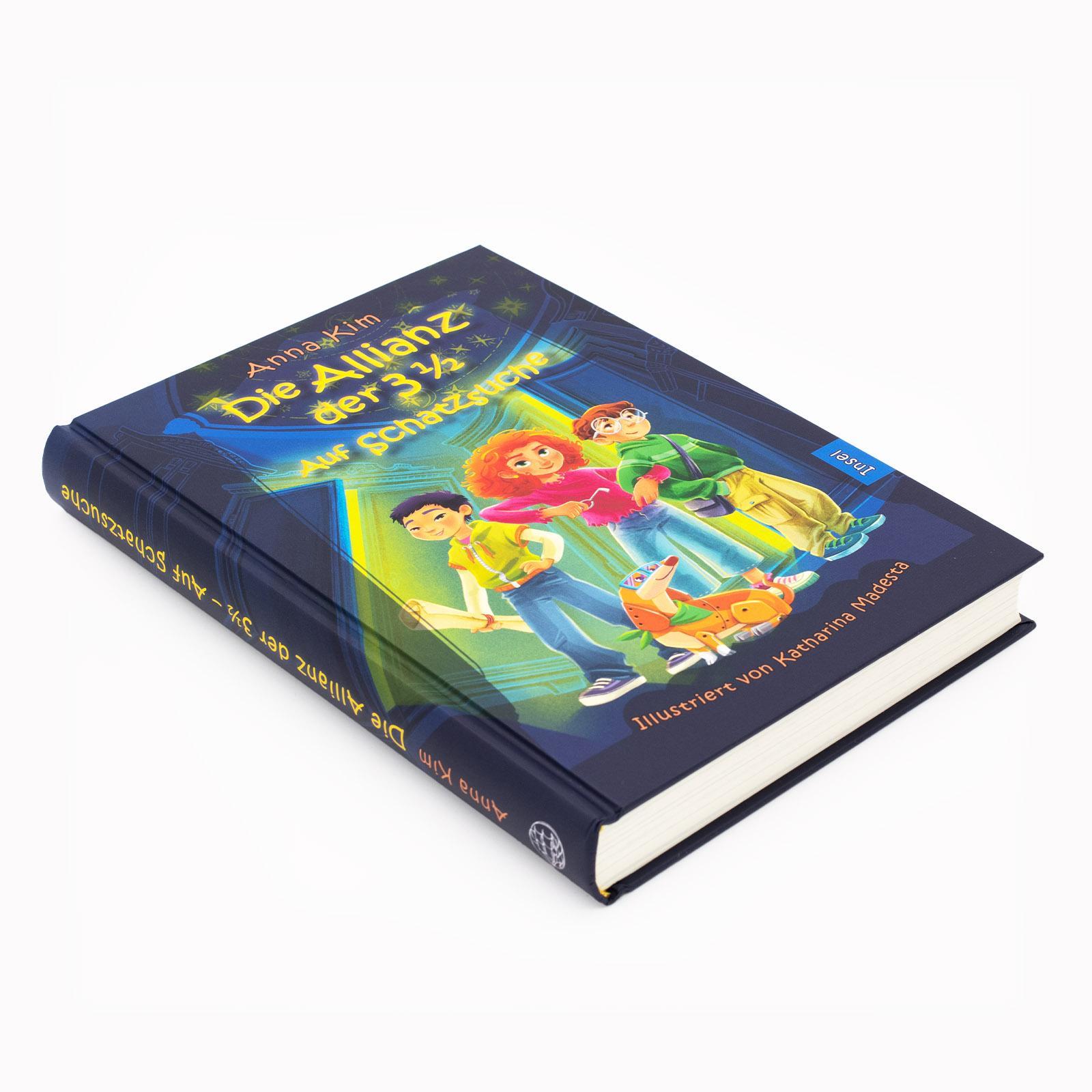 Beispielinhalt (Bild) Die Allianz der 3 1/2 (Band 1) - Auf Schatzsuche