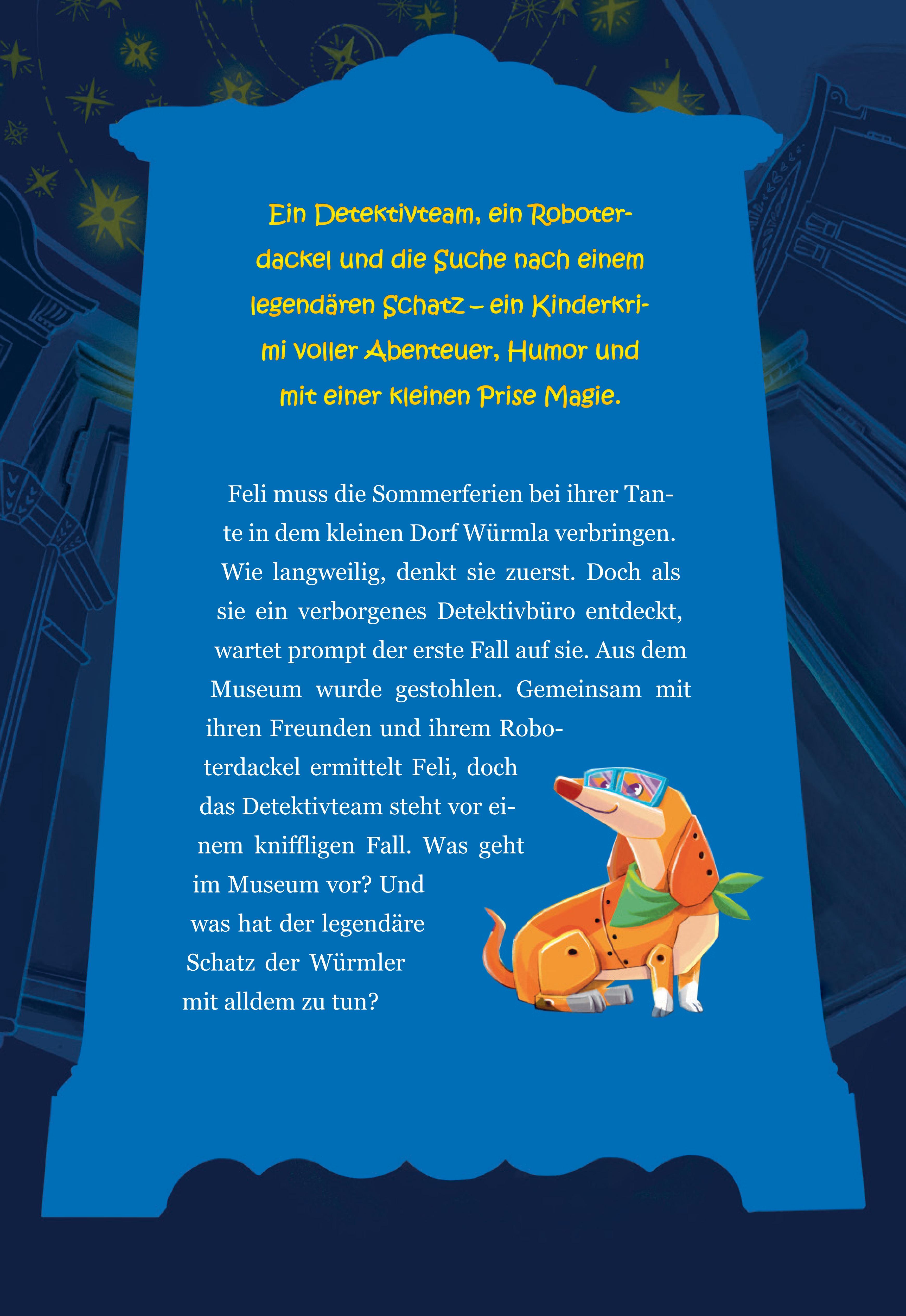 Rückseitencover Die Allianz der 3 1/2 (Band 1) - Auf Schatzsuche