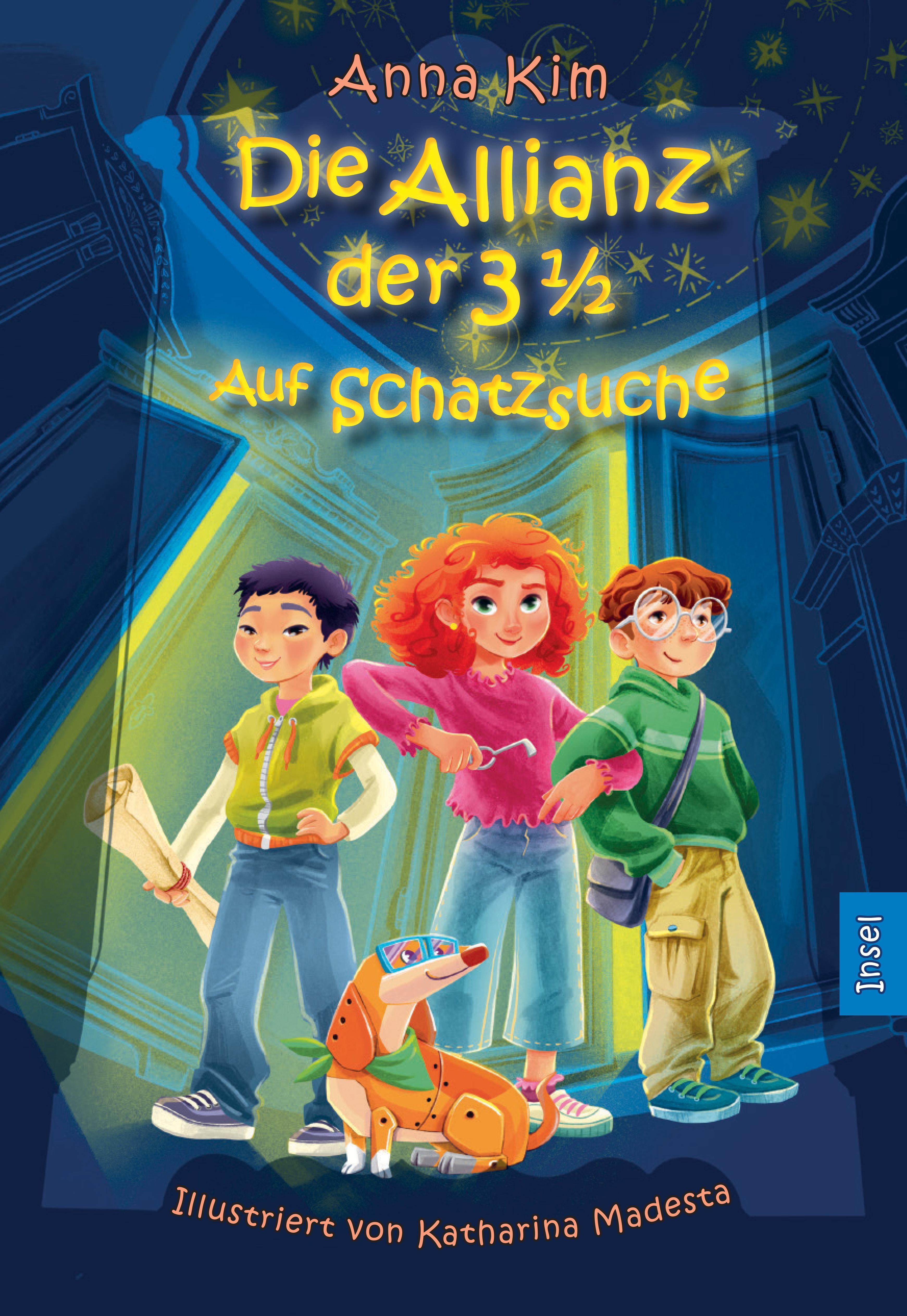 Vorderes Coverbild Die Allianz der 3 1/2 (Band 1) - Auf Schatzsuche