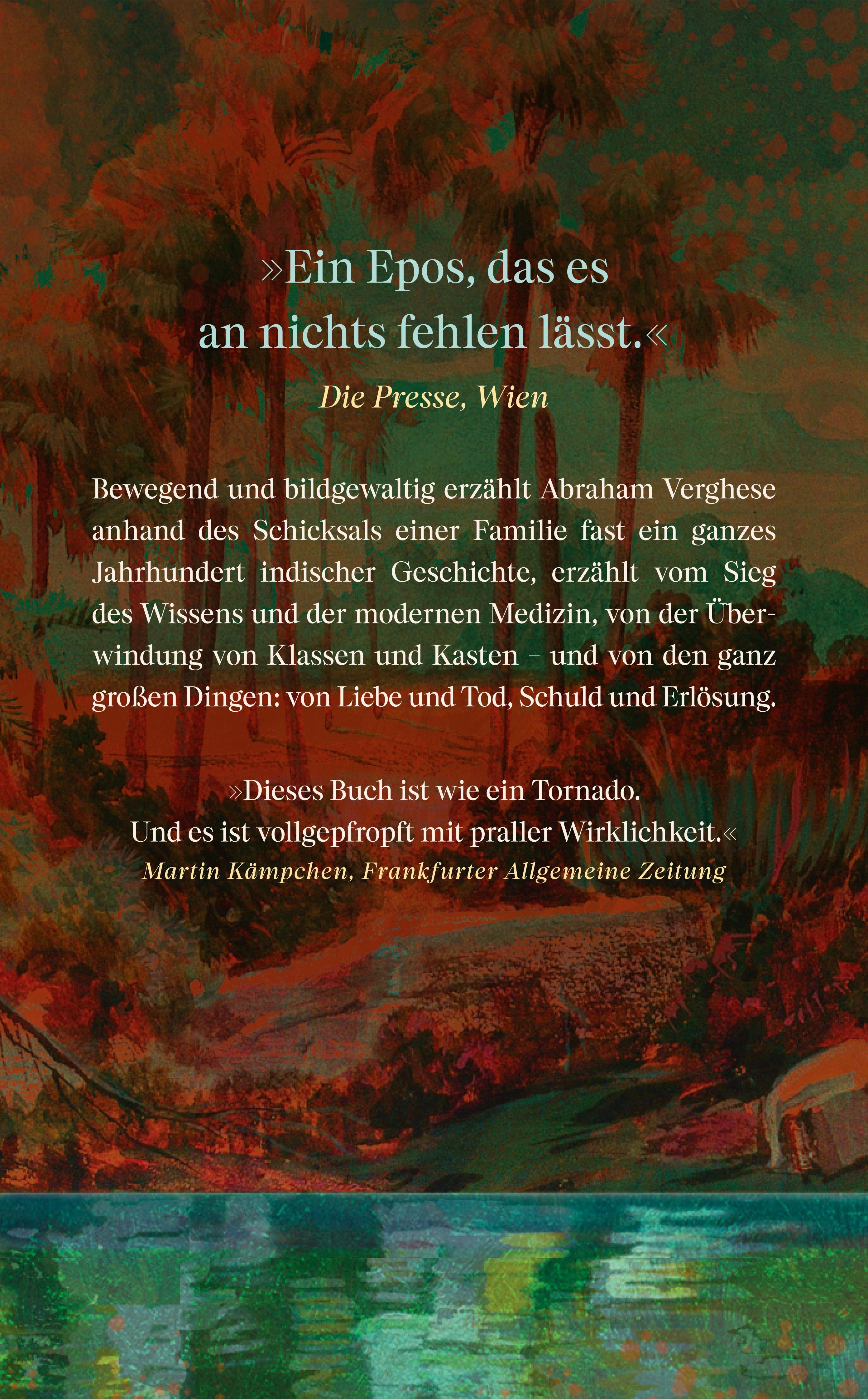 Rückseitencover Die Träumenden von Madras