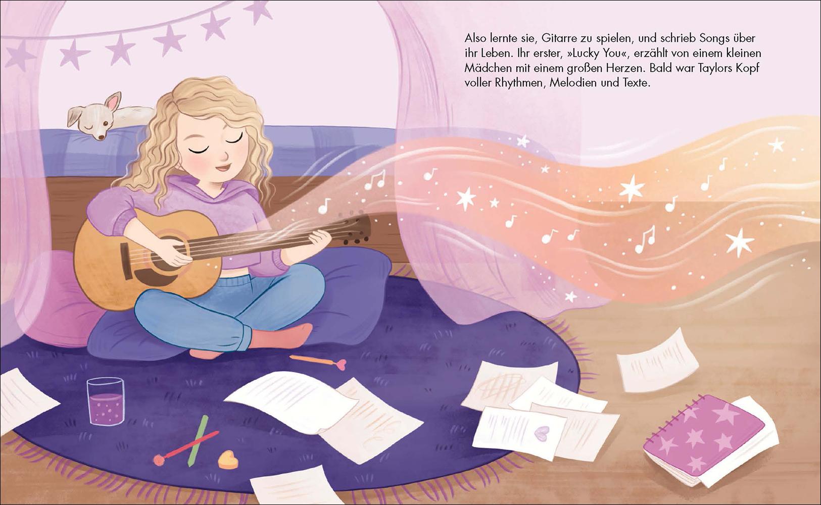 Beispielinhalt (Bild) Little People, Big Dreams - Taylor Swift