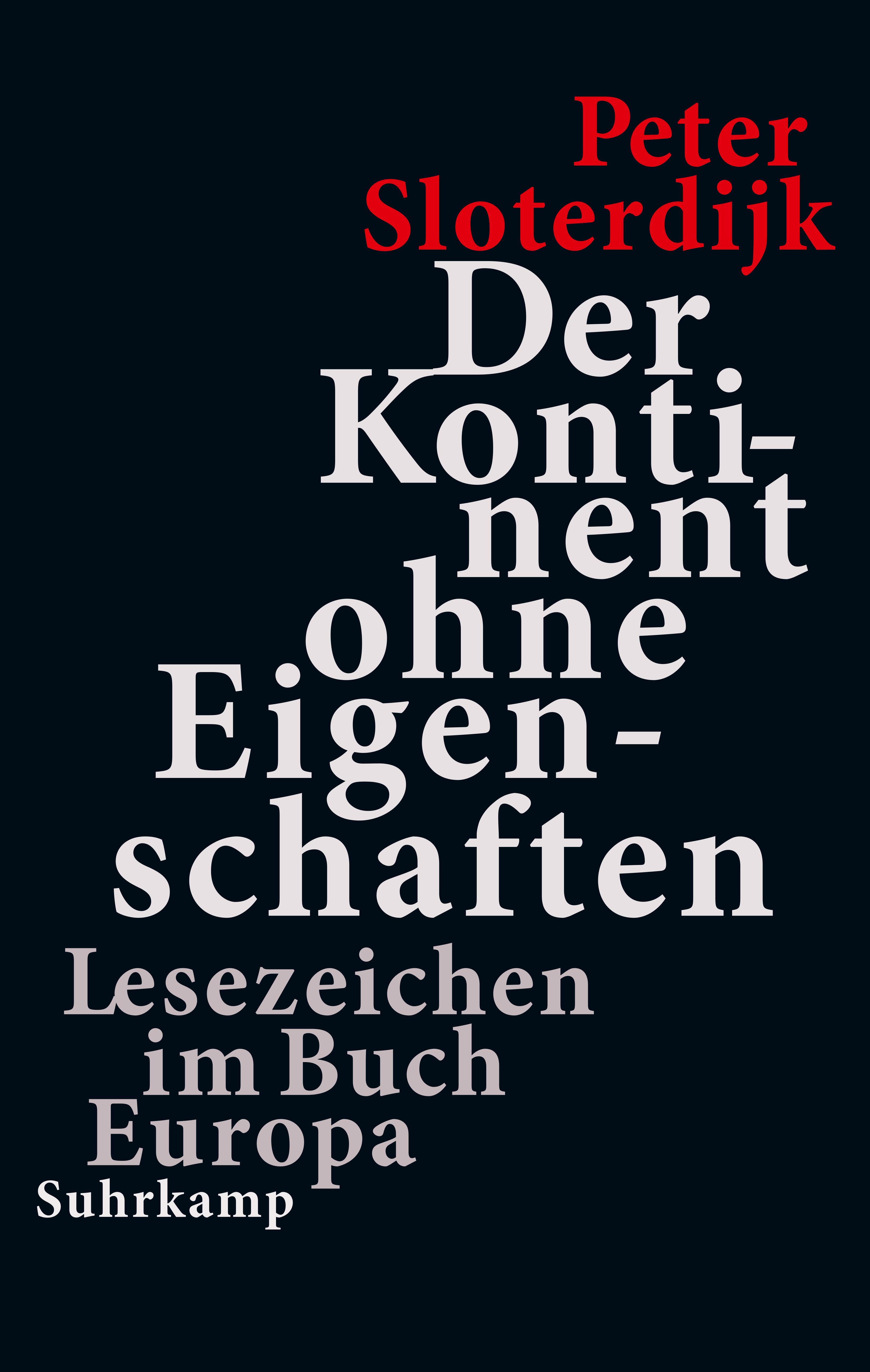 Vorderes Coverbild Der Kontinent ohne Eigenschaften
