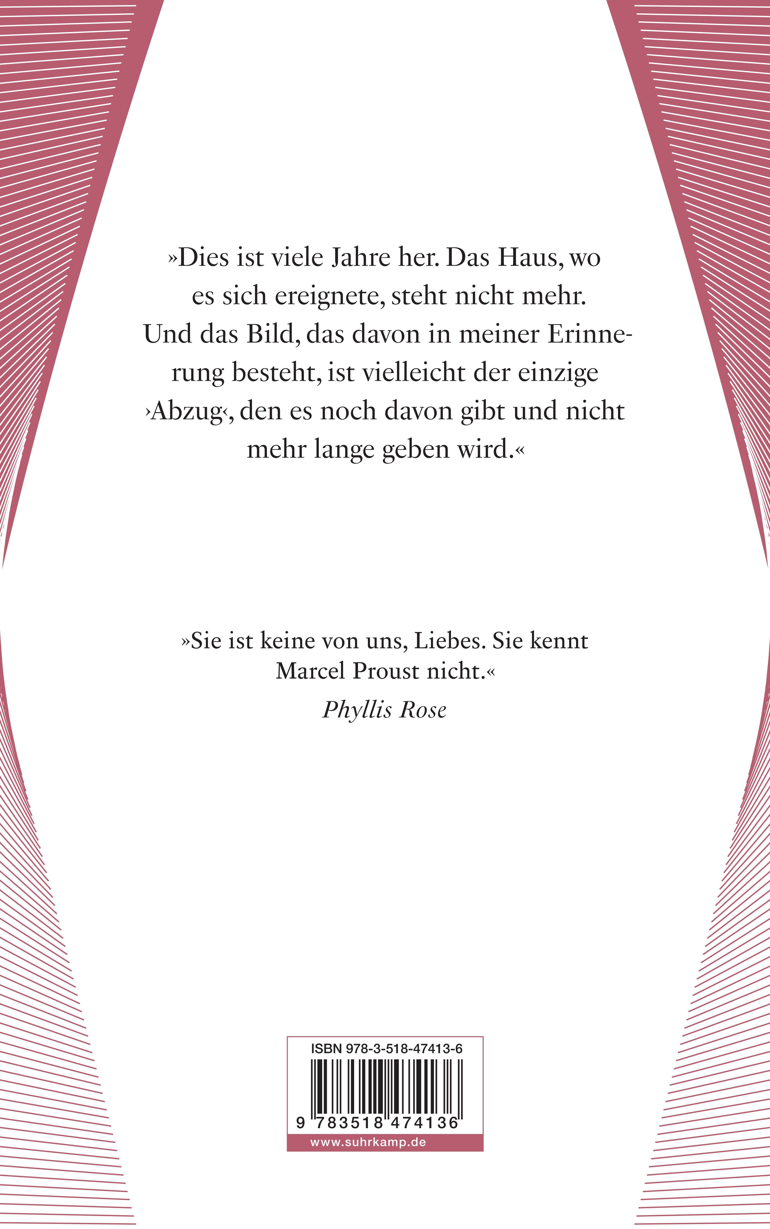 Rückseitencover Nachgelassenes und Wiedergefundenes