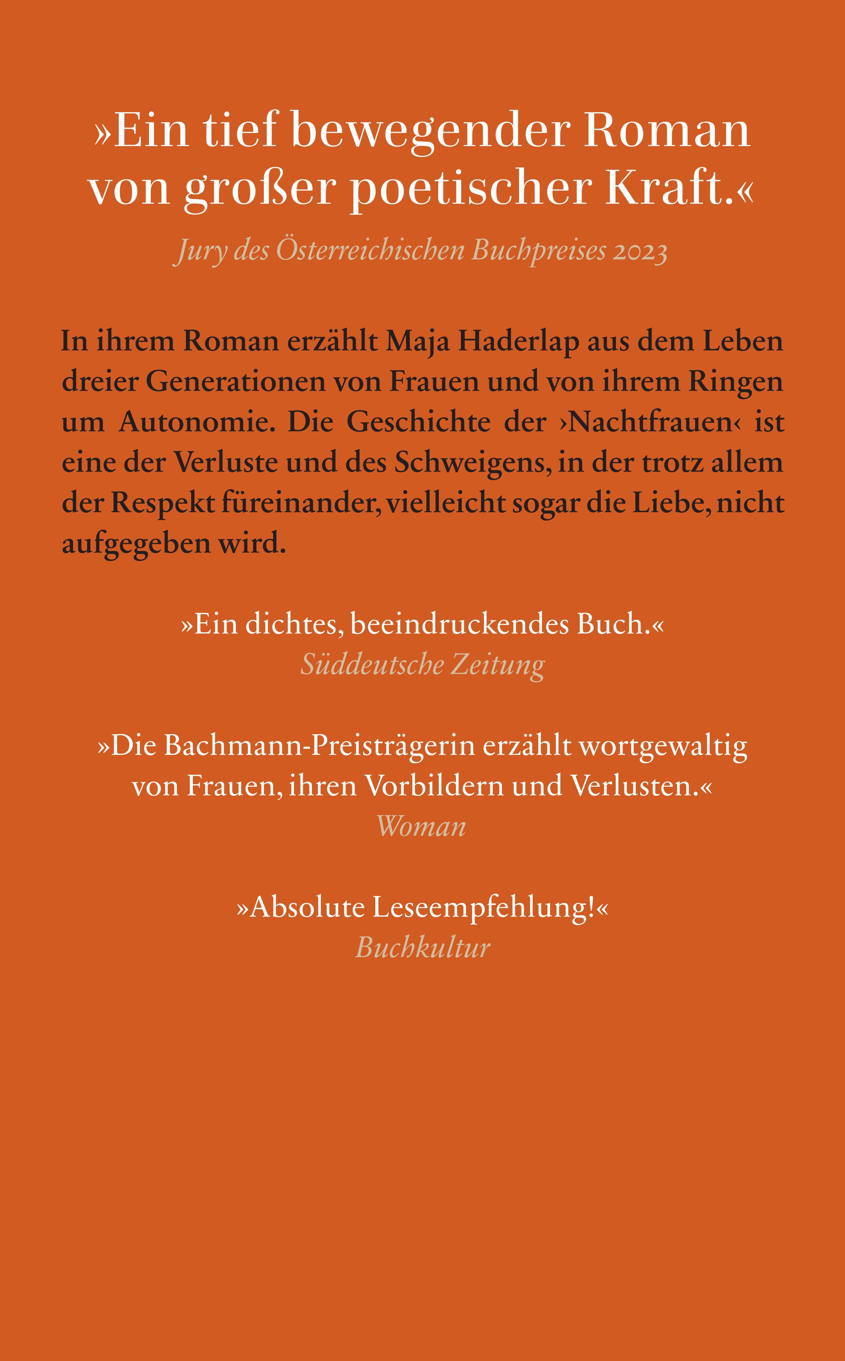 Rückseitencover Nachtfrauen