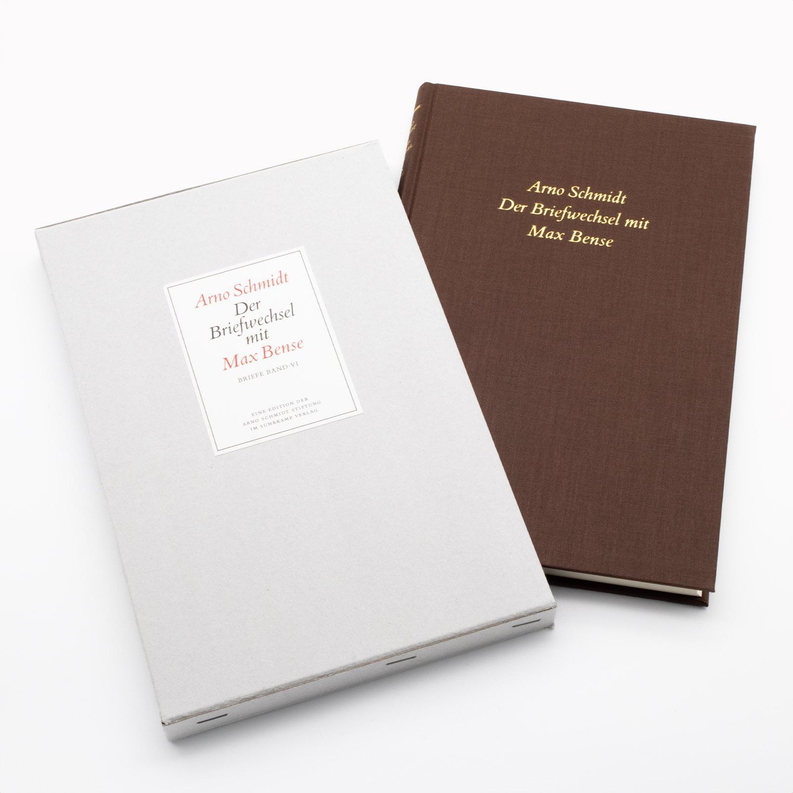 Beispielinhalt (Bild) Bargfelder Ausgabe. Briefe von und an Arno Schmidt