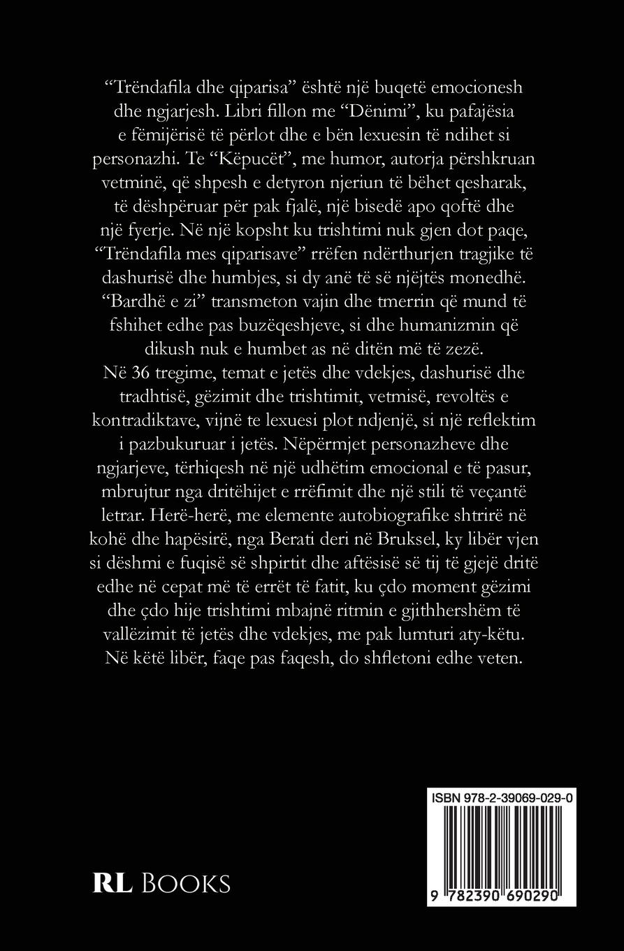 Rückseitencover Trëndafila dhe qiparisa