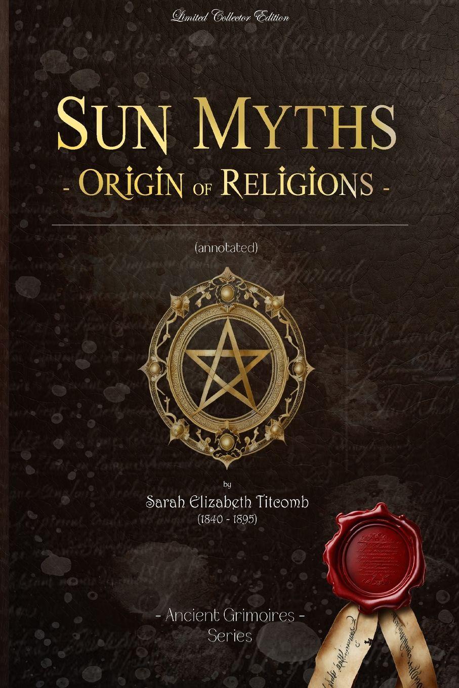 Vorderes Coverbild Sun Myths origin of Religions