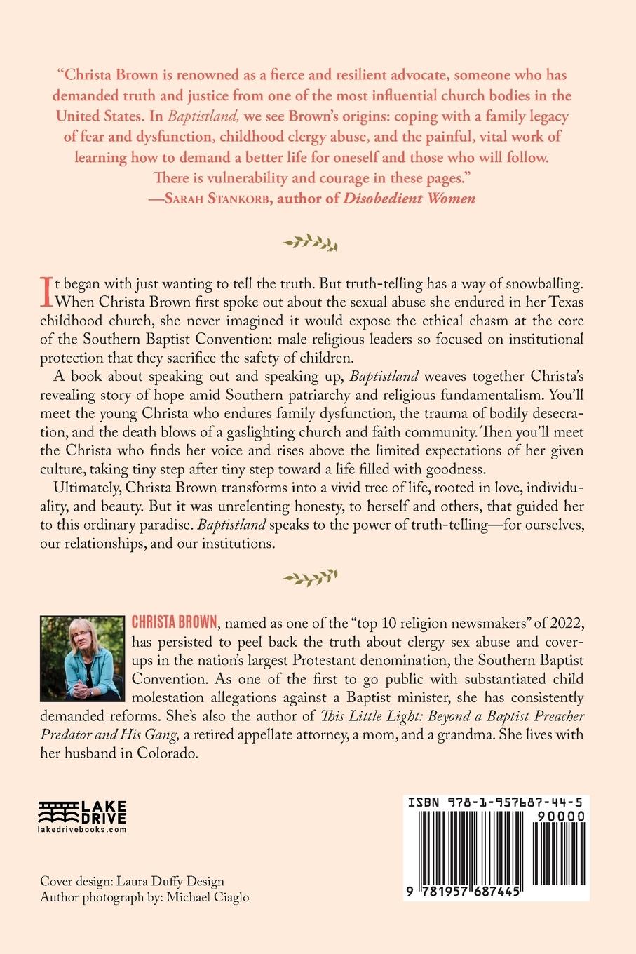 Rückseitencover Baptistland