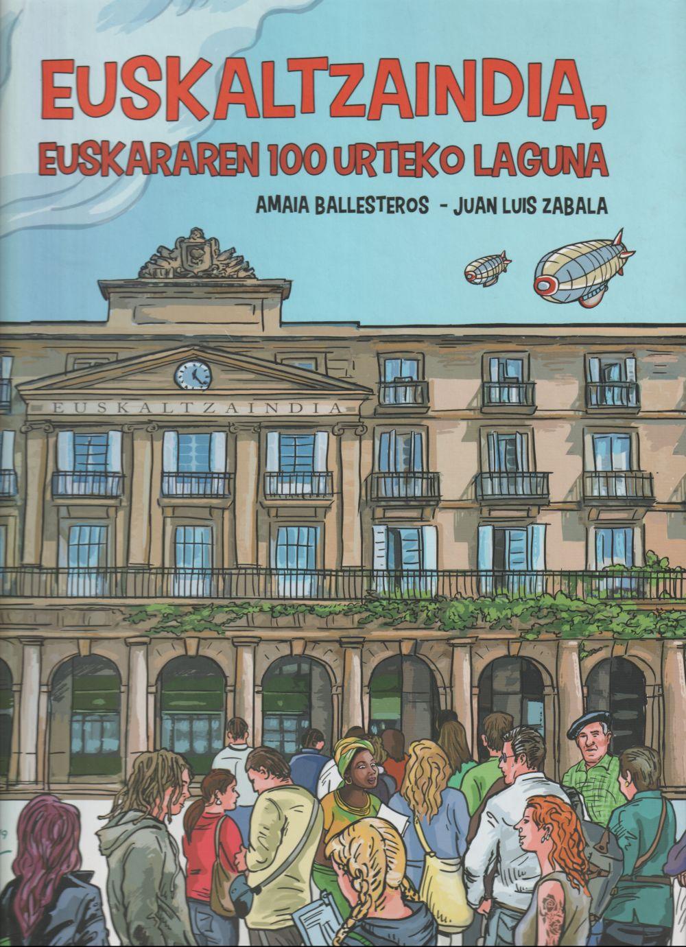 Vorderes Coverbild Euskaltzaindia, euskararen 100 urteko laguna