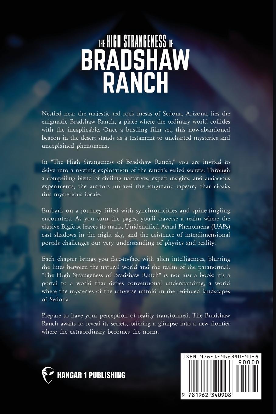 Rückseitencover The High Strangeness of Bradshaw Ranch