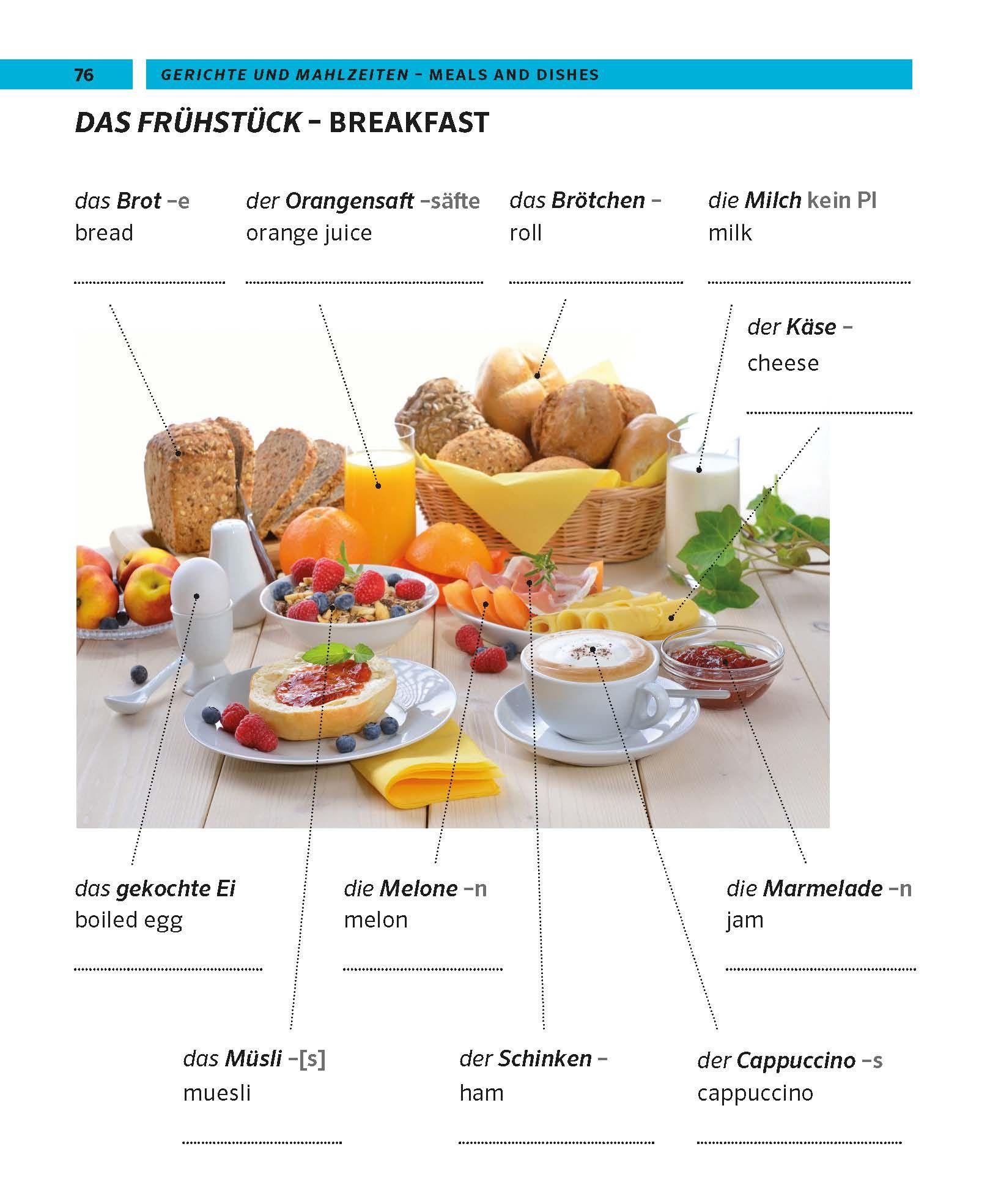Beispielinhalt (Bild) PONS Bildwörterbuch Deutsch für Pflegekräfte
