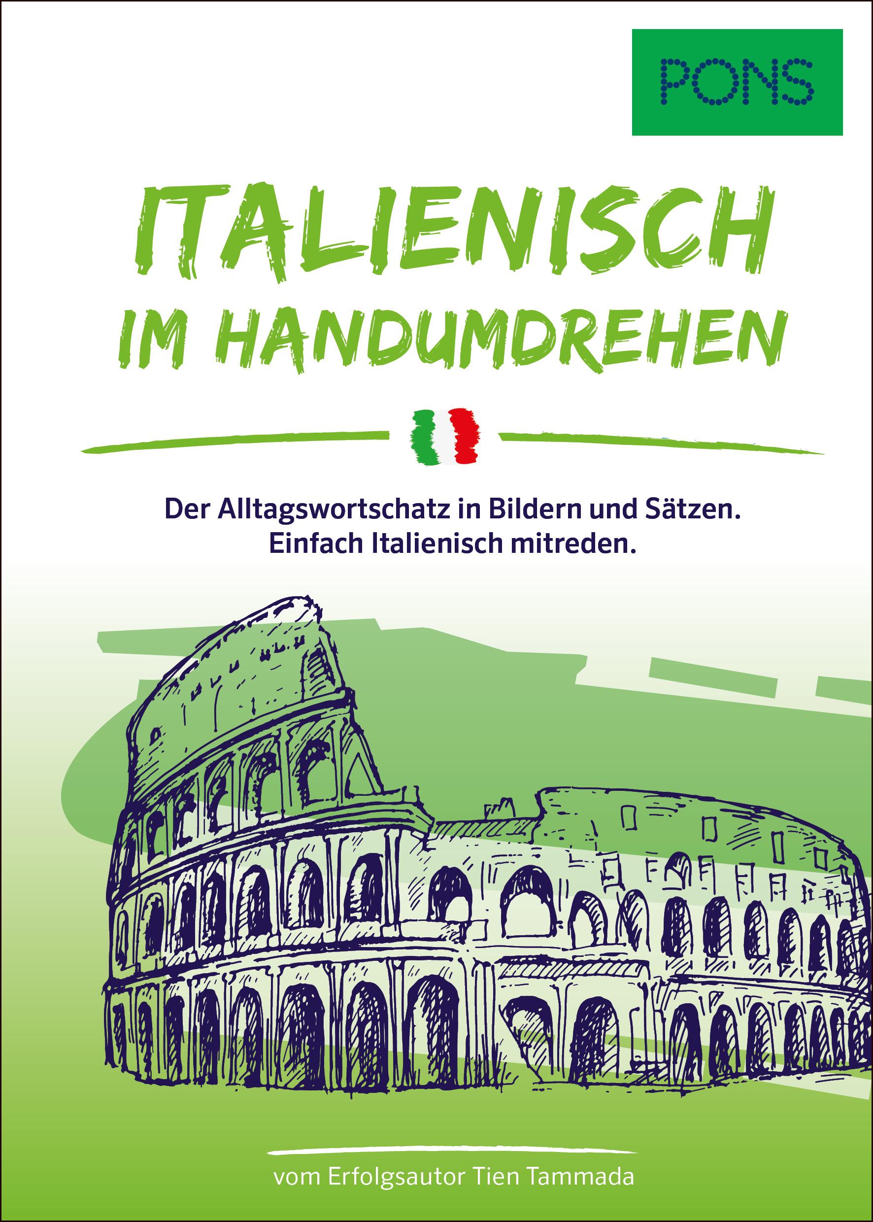 Vorderes Coverbild PONS Italienisch Im Handumdrehen
