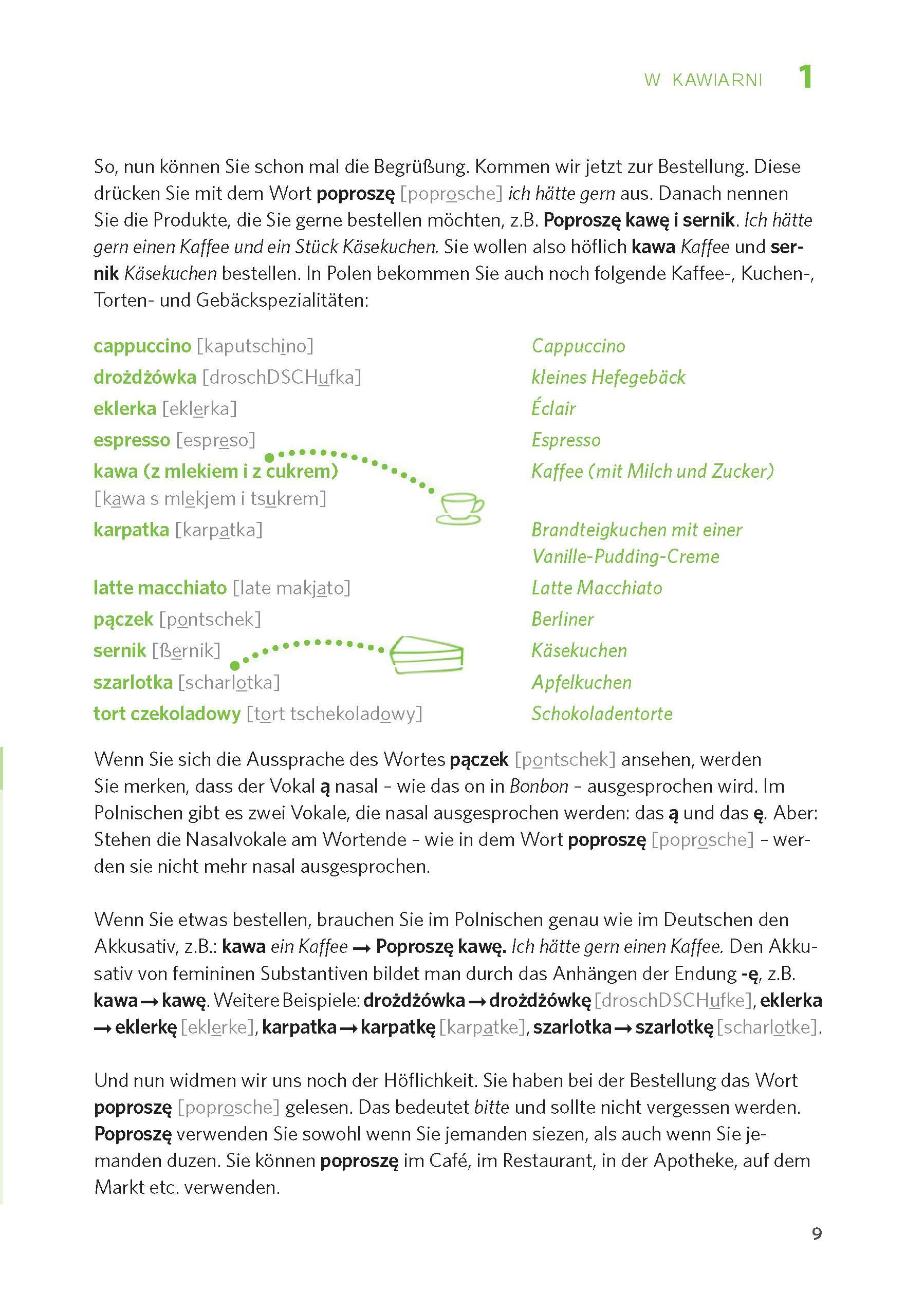 Beispielinhalt (Bild) PONS Polnisch leicht & locker