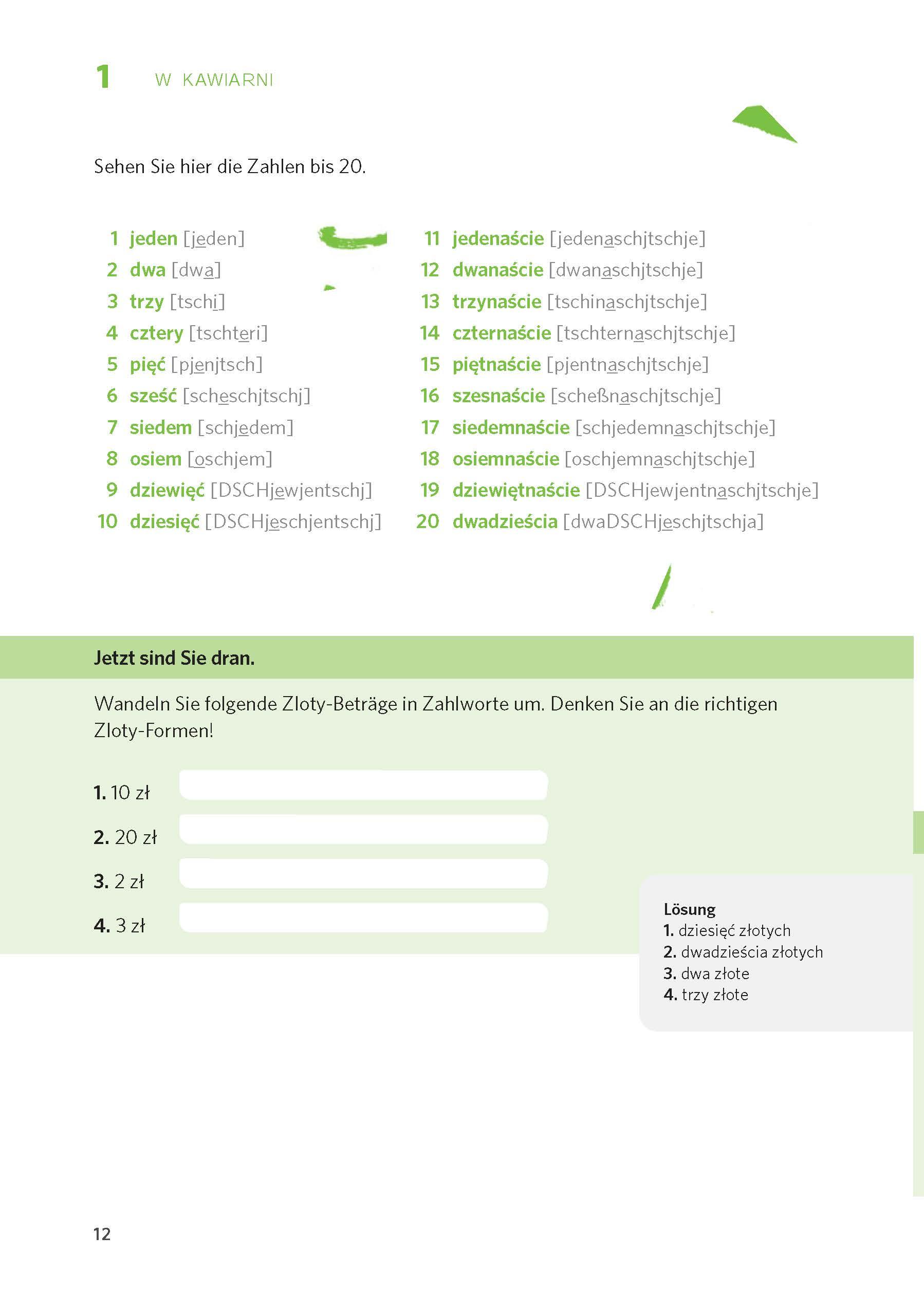 Beispielinhalt (Bild) PONS Polnisch leicht & locker