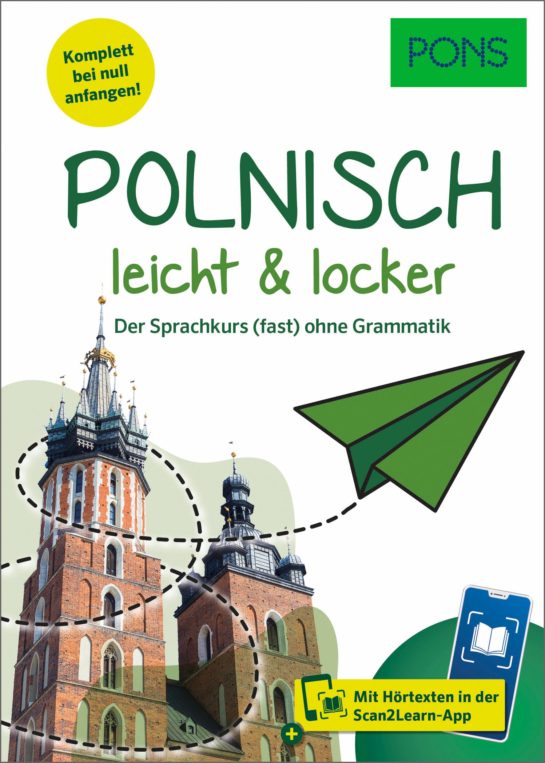 Vorderes Coverbild PONS Polnisch leicht & locker