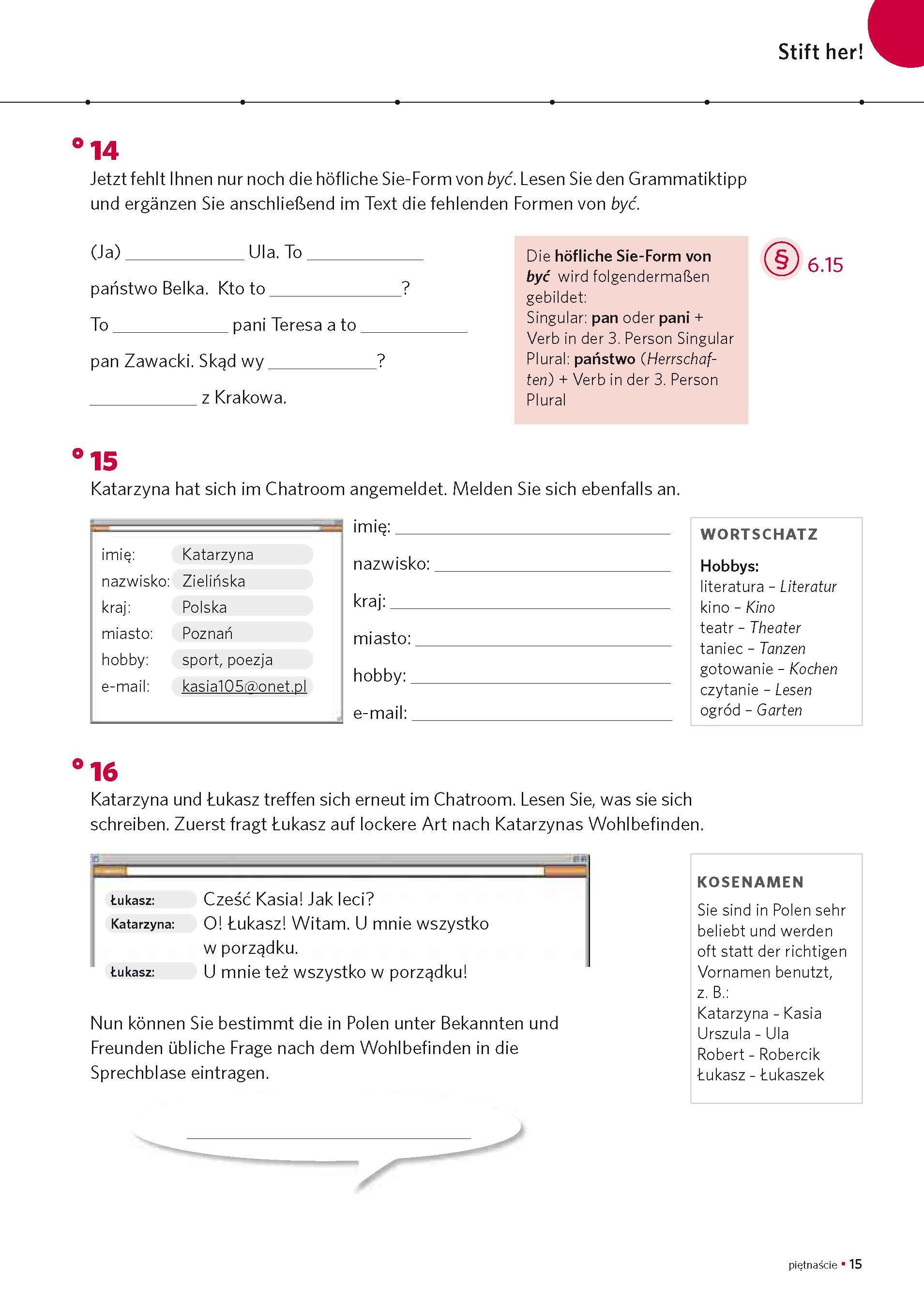 Beispielinhalt (Bild) PONS Power-Sprachkurs Polnisch