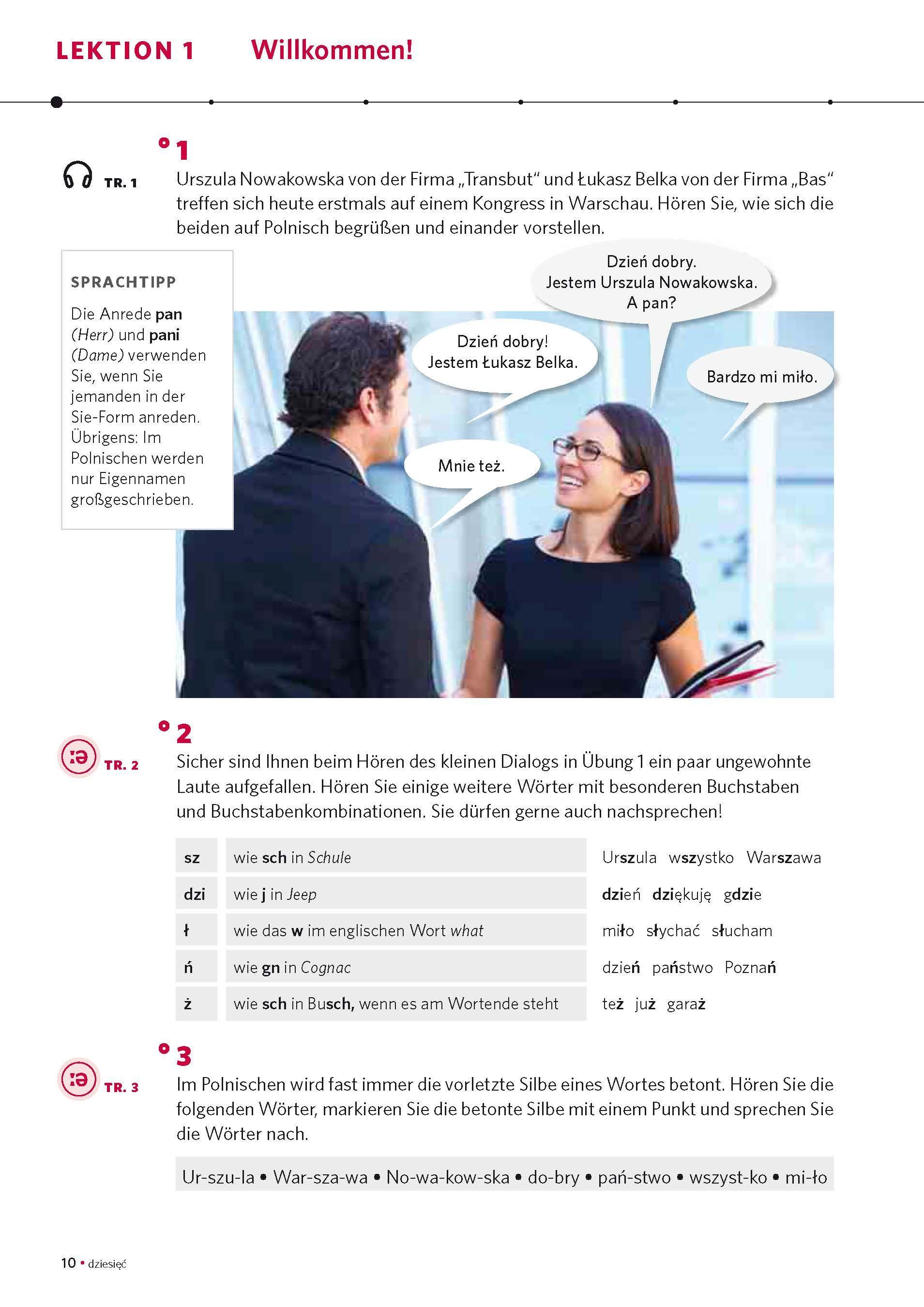 Beispielinhalt (Bild) PONS Power-Sprachkurs Polnisch