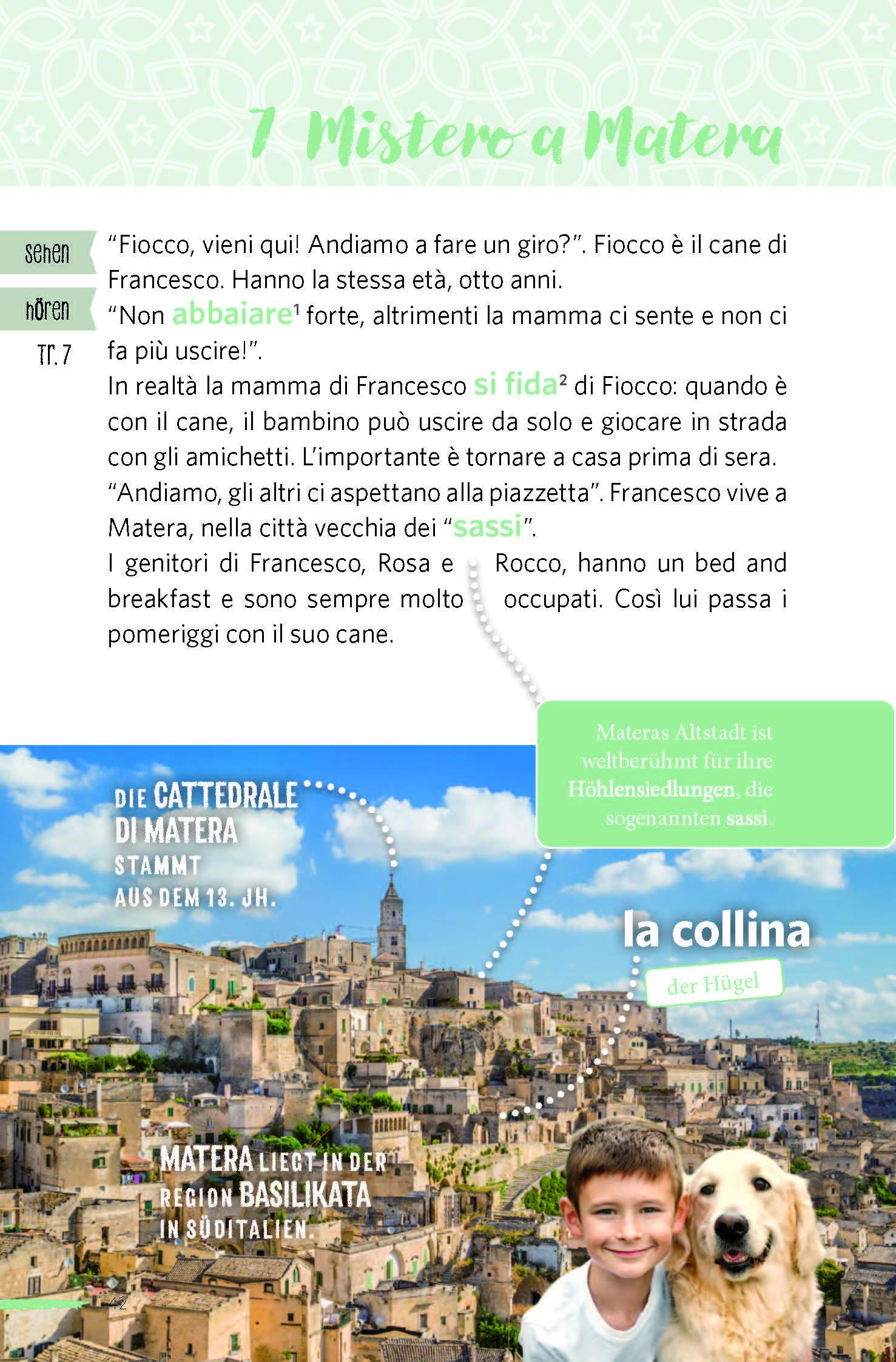 Beispielinhalt (Bild) PONS Lektüre mit allen Sinnen: Colpo di fulmine a Milano
