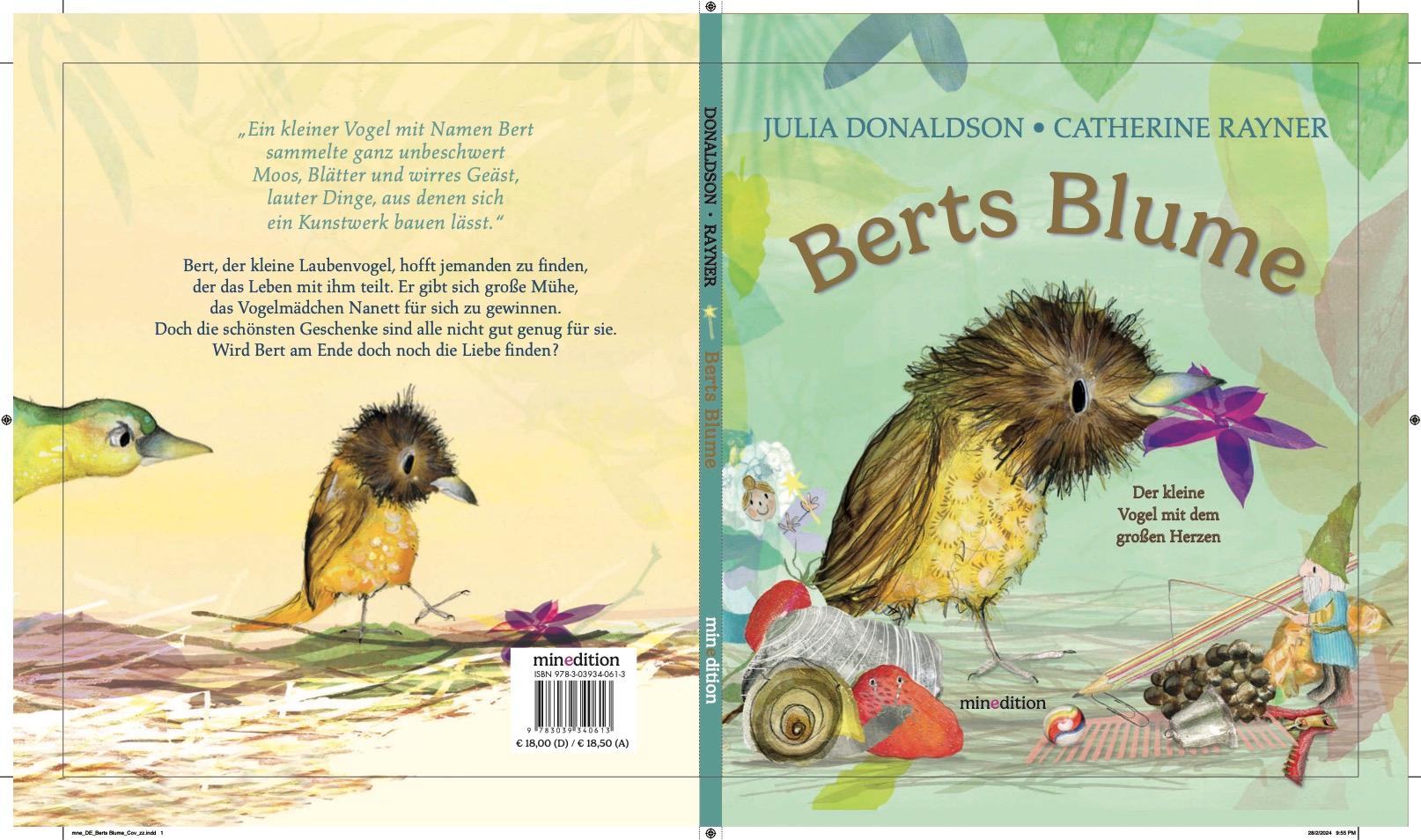 Rückseitencover Berts Blume