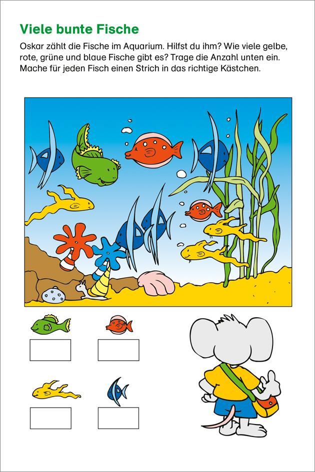 Beispielinhalt (Bild) LERNSTERN. Mein dicker Kindergartenblock