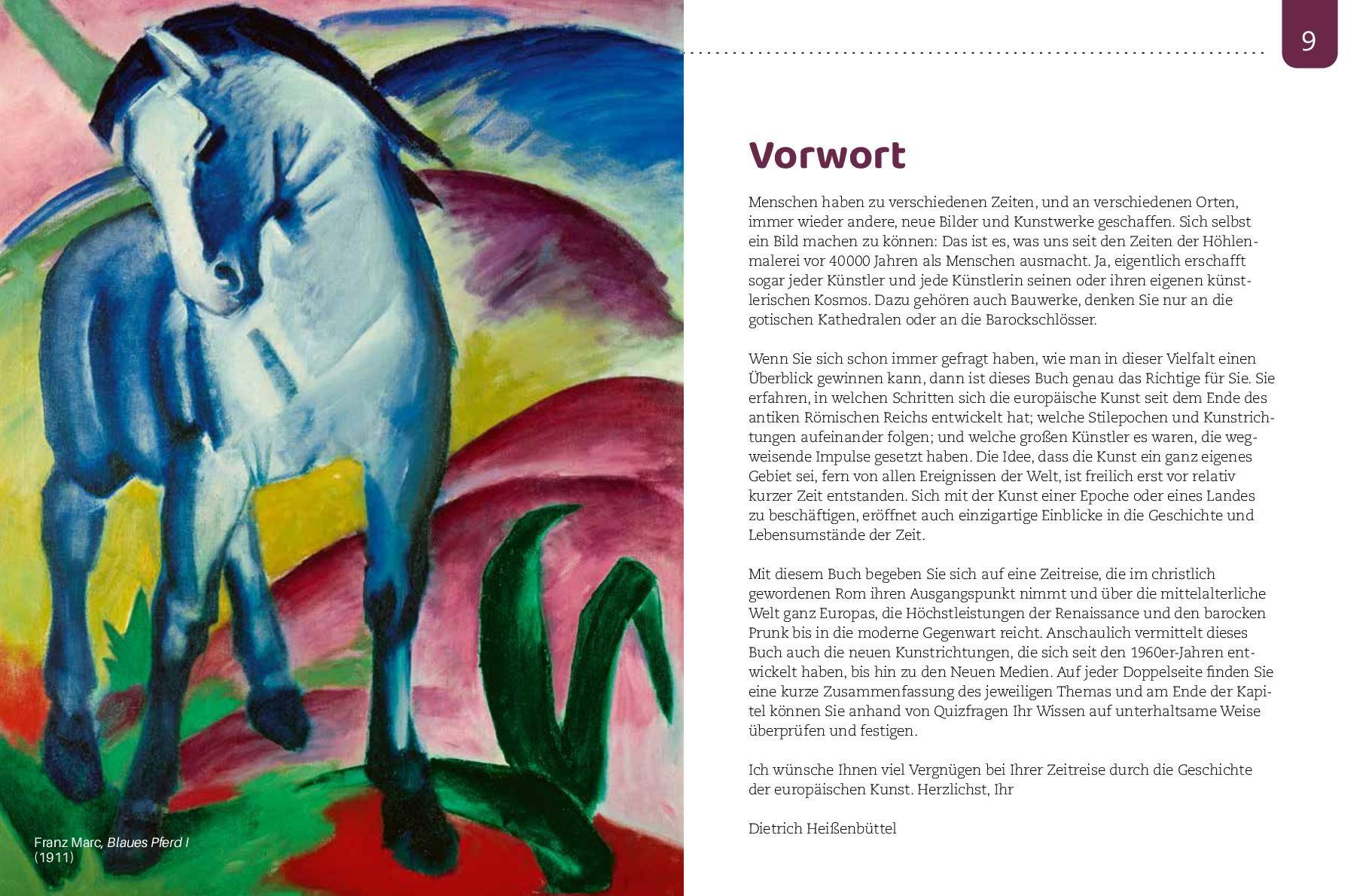 Beispielinhalt (Bild) Kunstgeschichte - Wissen leicht gemacht