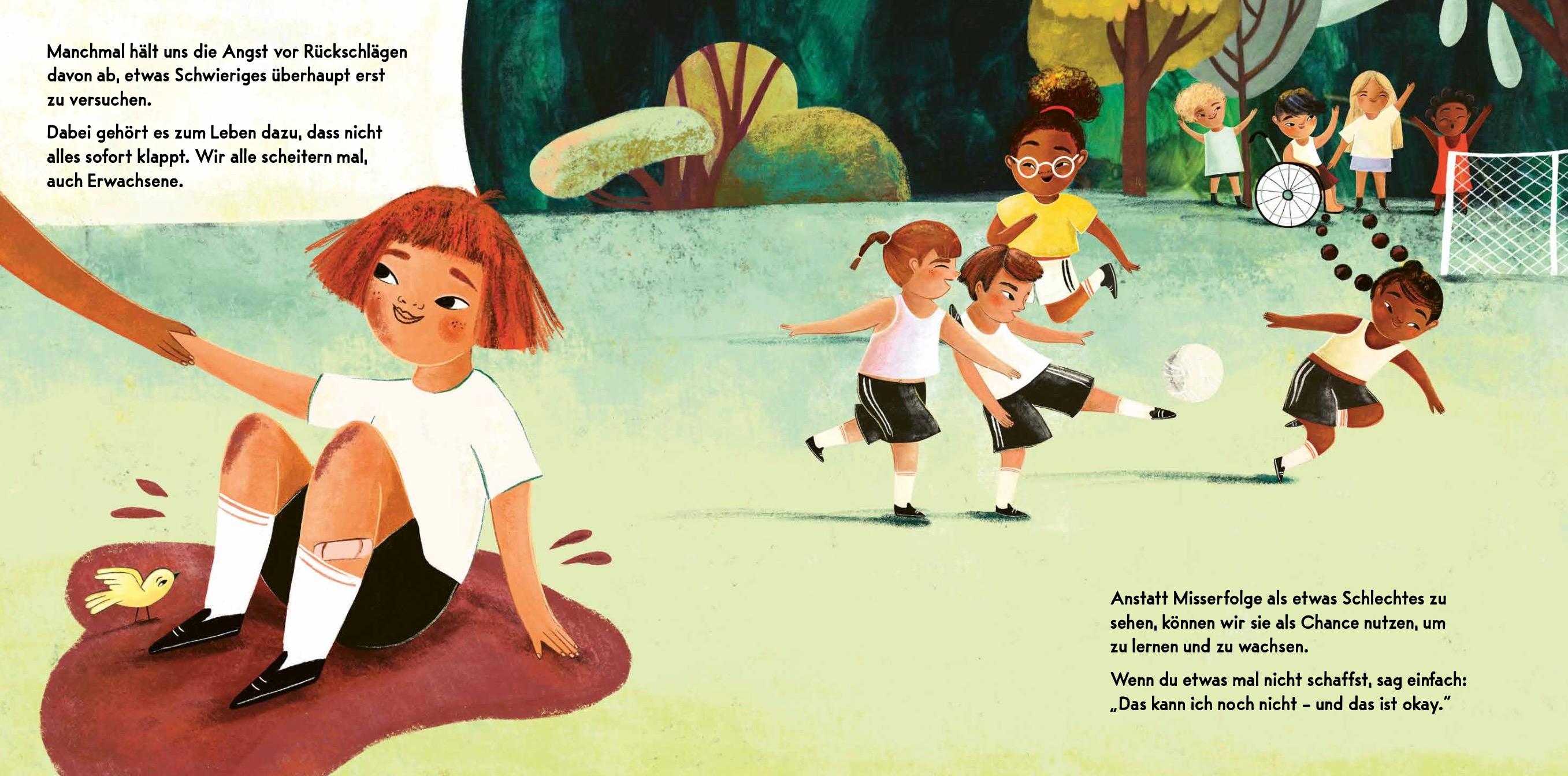 Beispielinhalt (Bild) Gib nicht auf!