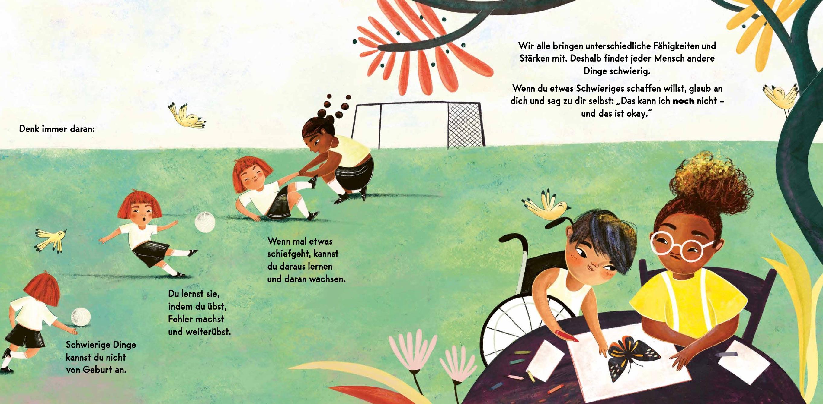 Beispielinhalt (Bild) Gib nicht auf!