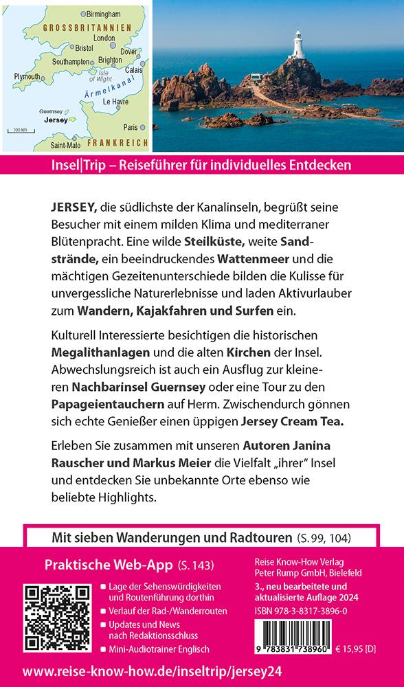 Rückseitencover Reise Know-How InselTrip Jersey