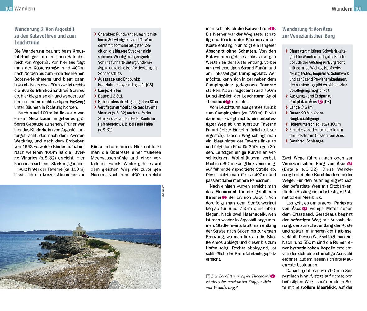 Beispielinhalt (Bild) Reise Know-How InselTrip Kefaloniá