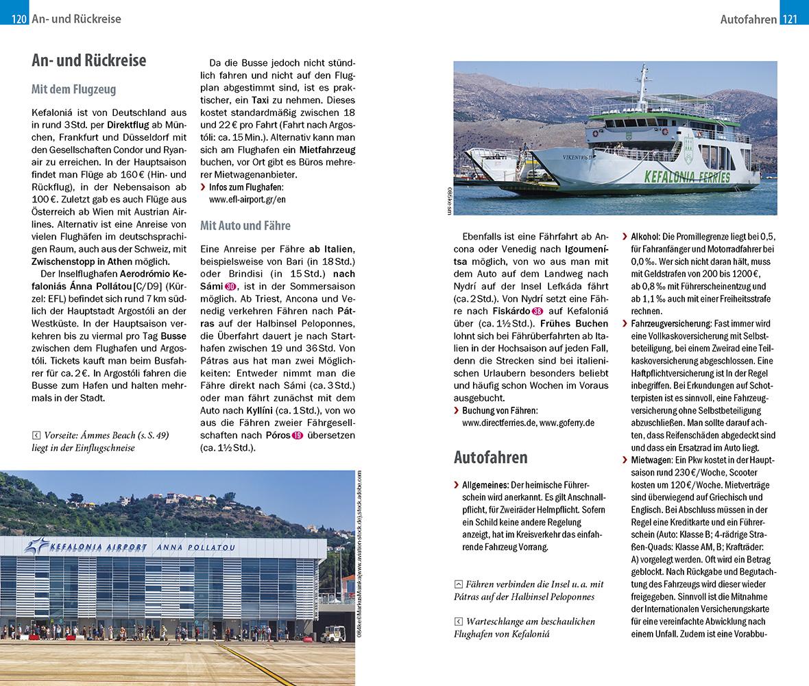 Beispielinhalt (Bild) Reise Know-How InselTrip Kefaloniá