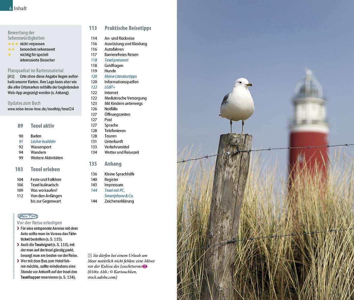 Beispielinhalt (Bild) Reise Know-How Insel rip Texel